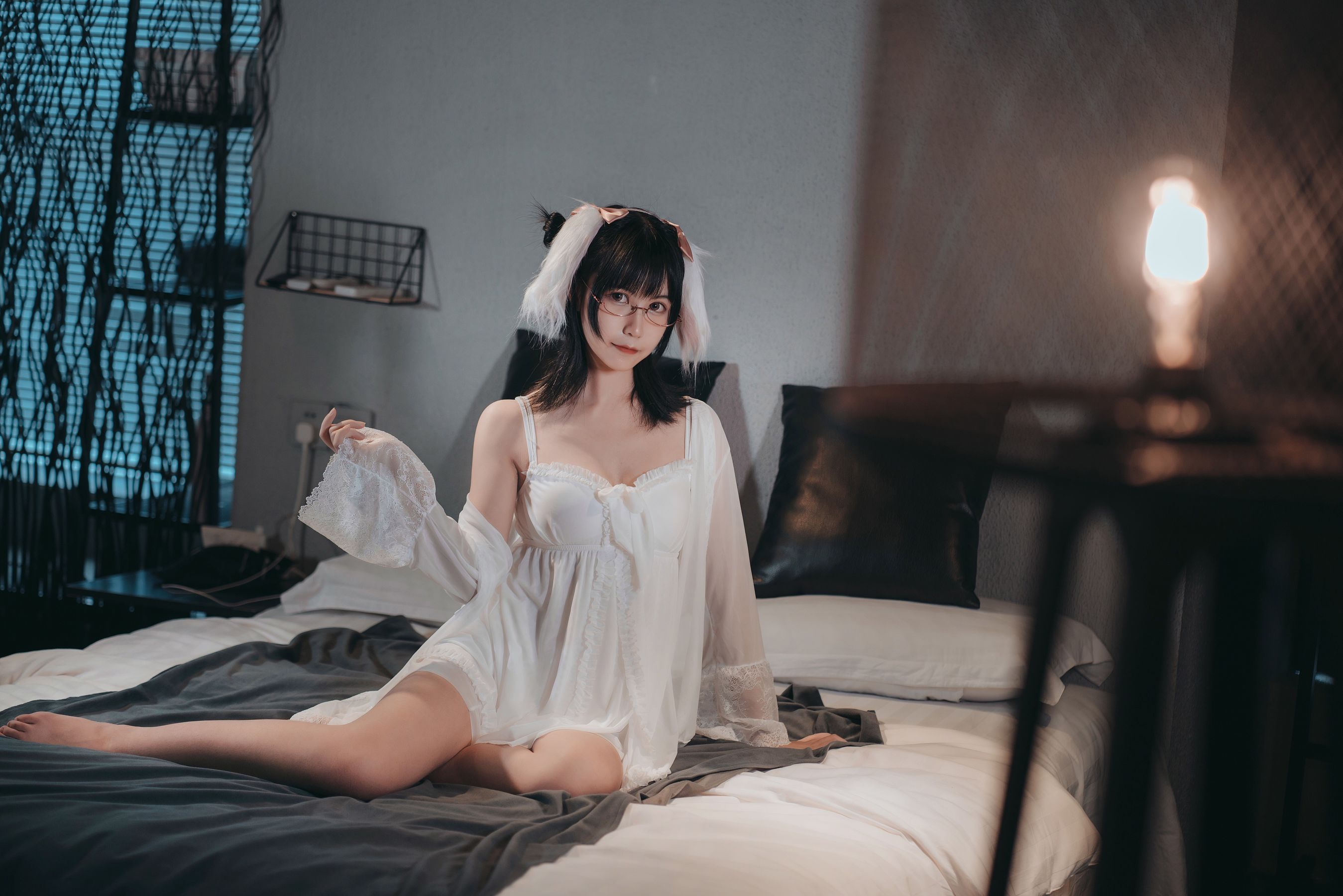 COSER美女逐月su 睡衣兔子