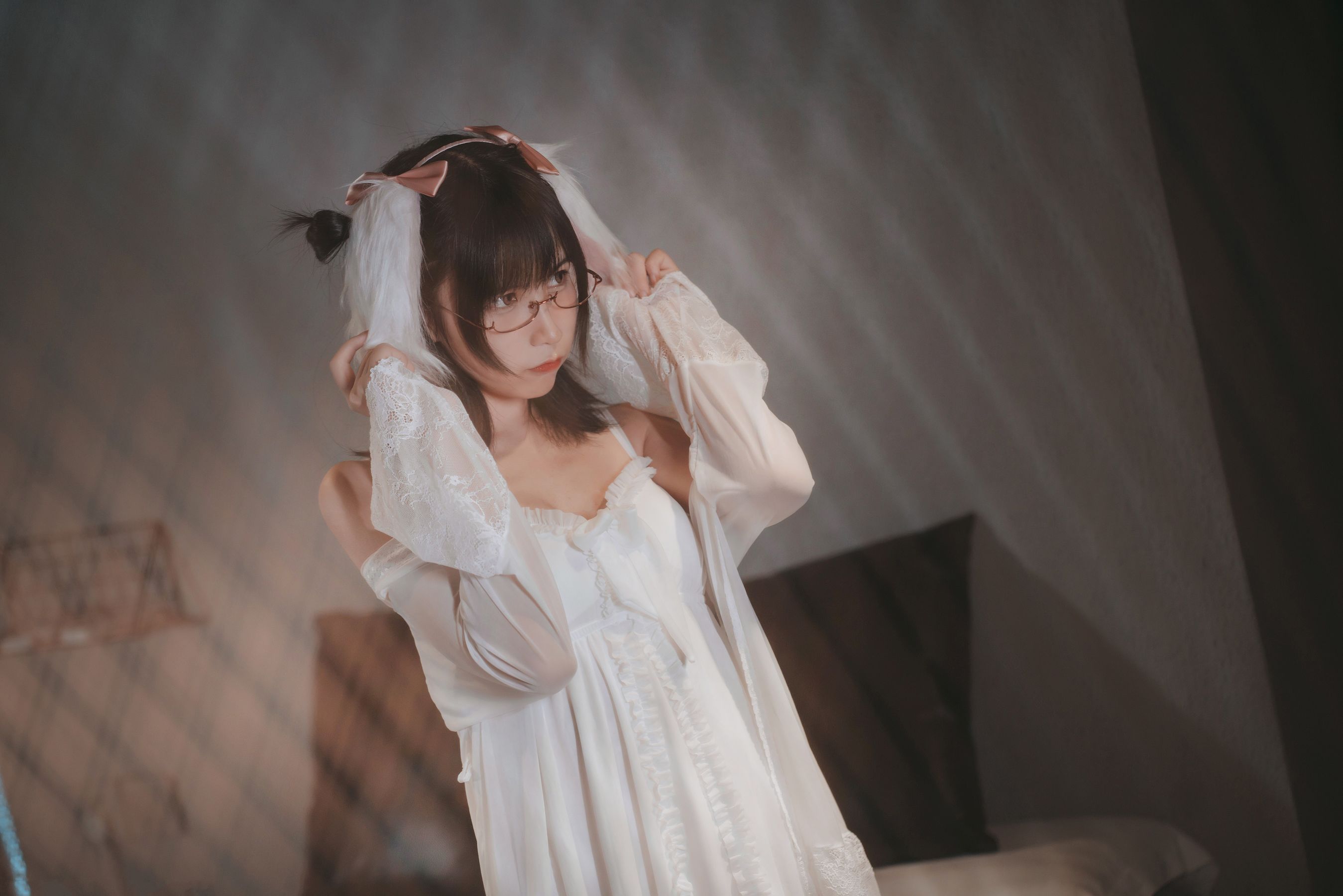 COSER美女逐月su 睡衣兔子
