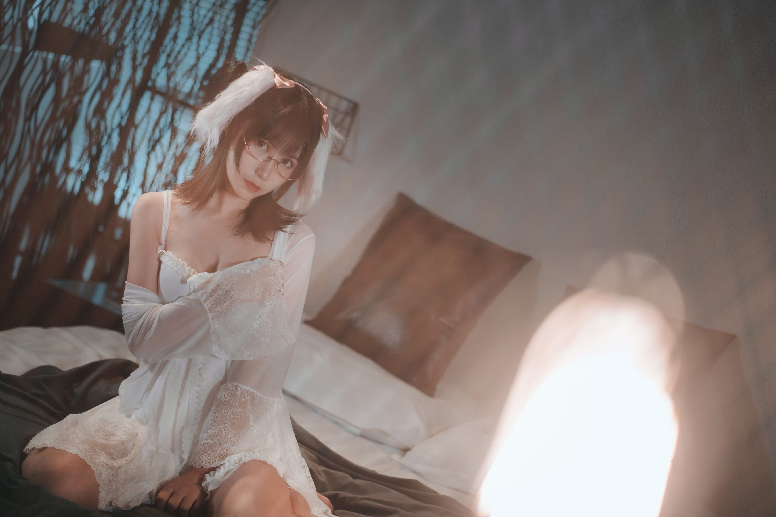 COSER美女逐月su 睡衣兔子