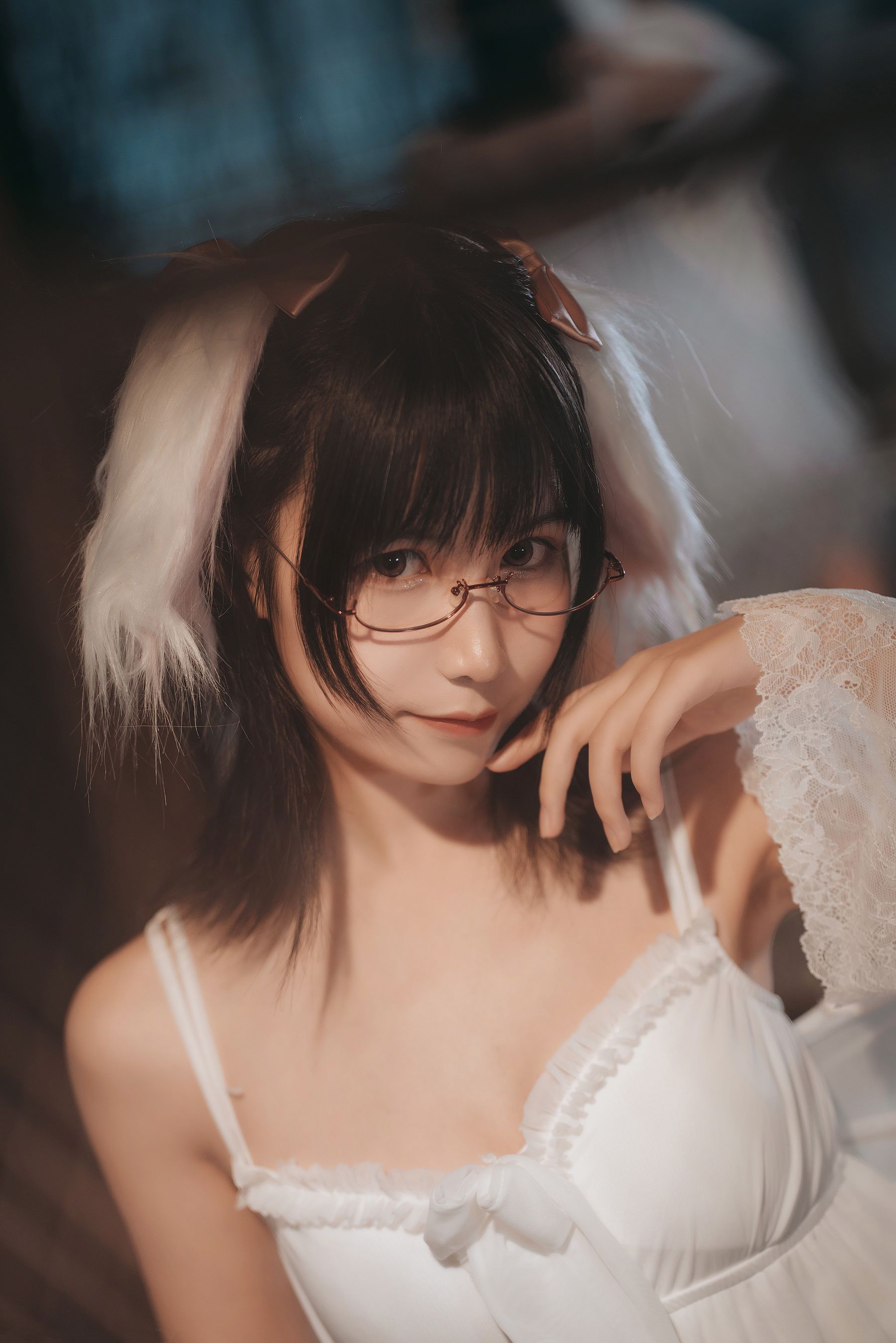 COSER美女逐月su 睡衣兔子