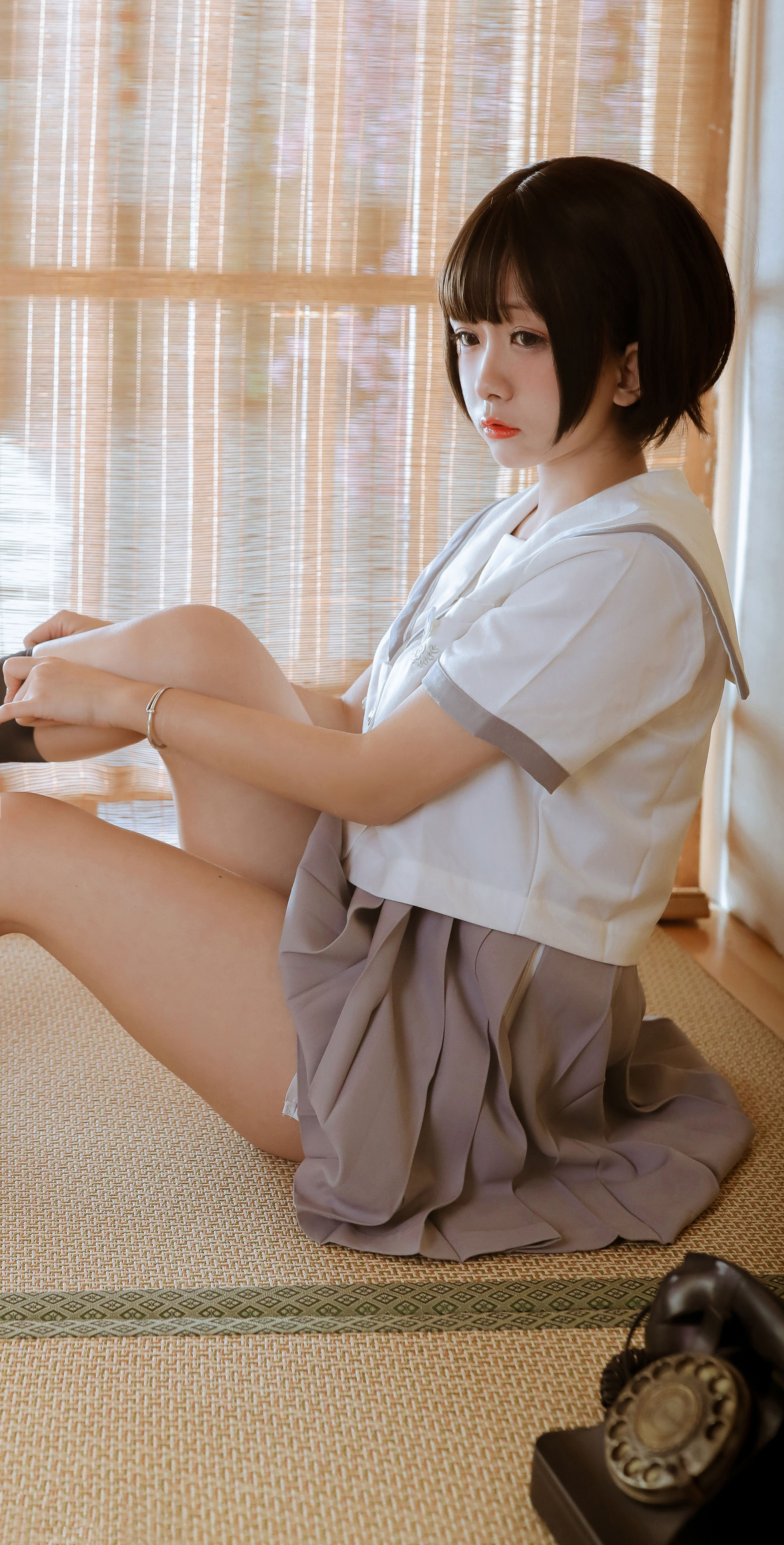 Cosplay日奈娇 和风jk