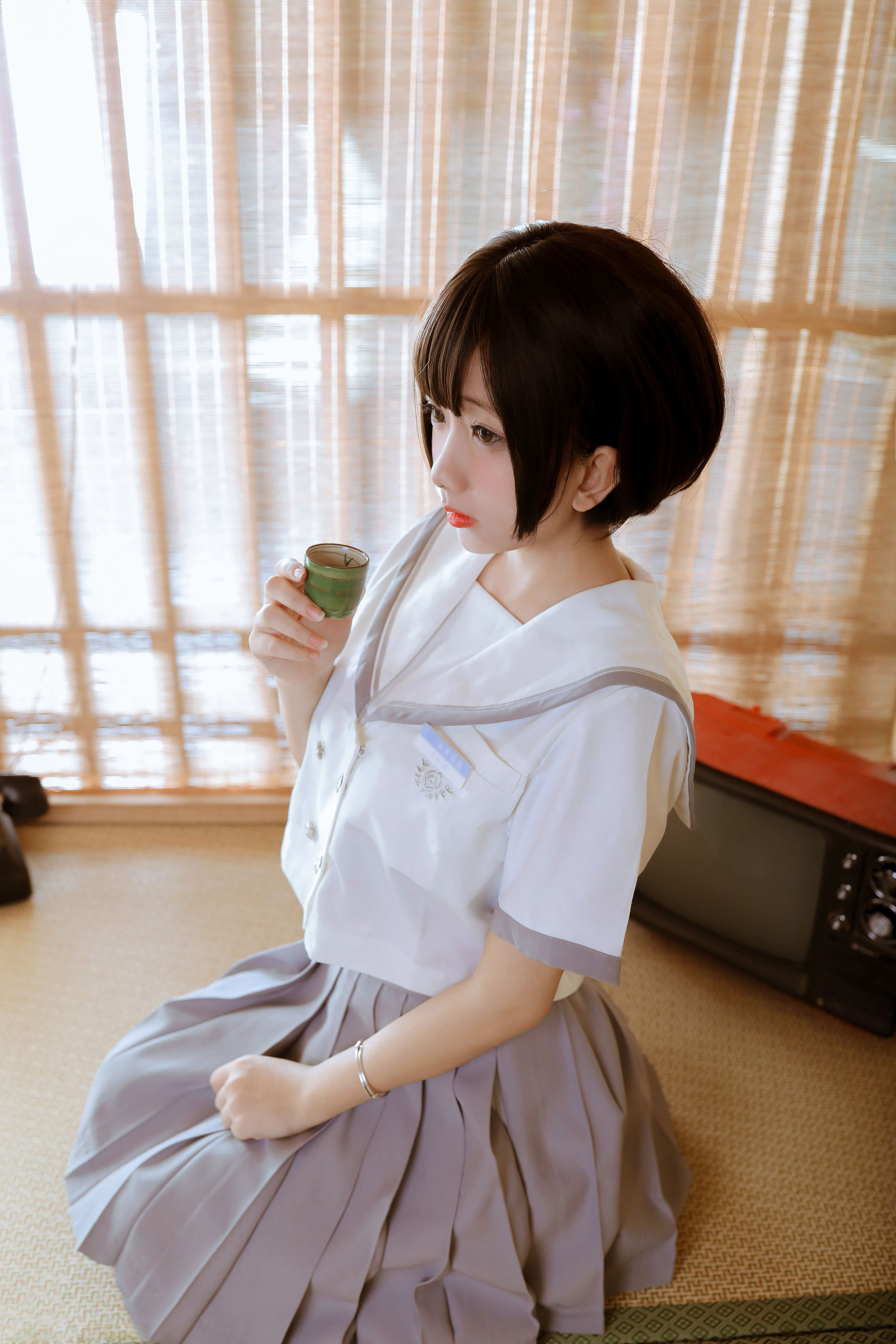 Cosplay日奈娇 和风jk