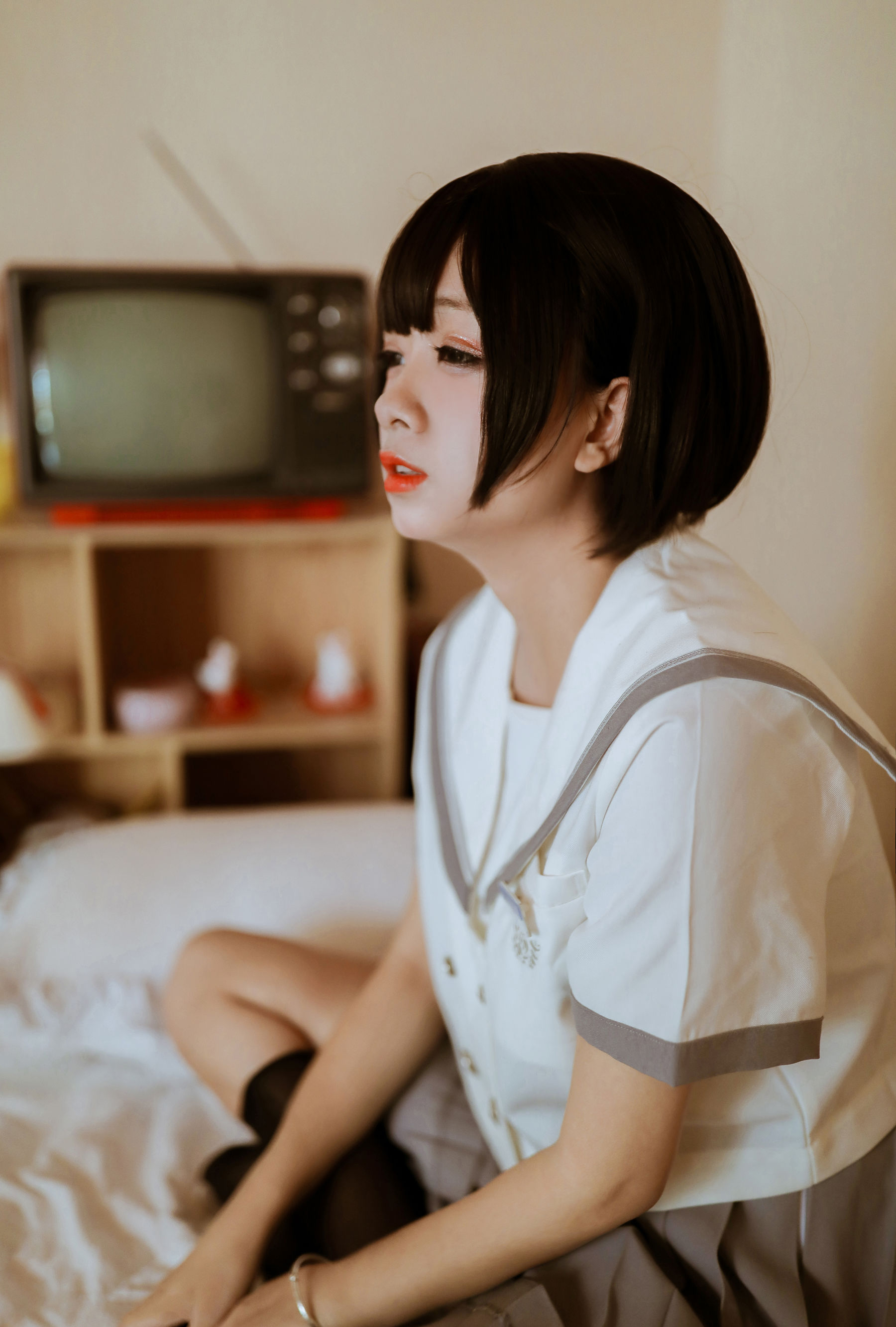 Cosplay日奈娇 和风jk