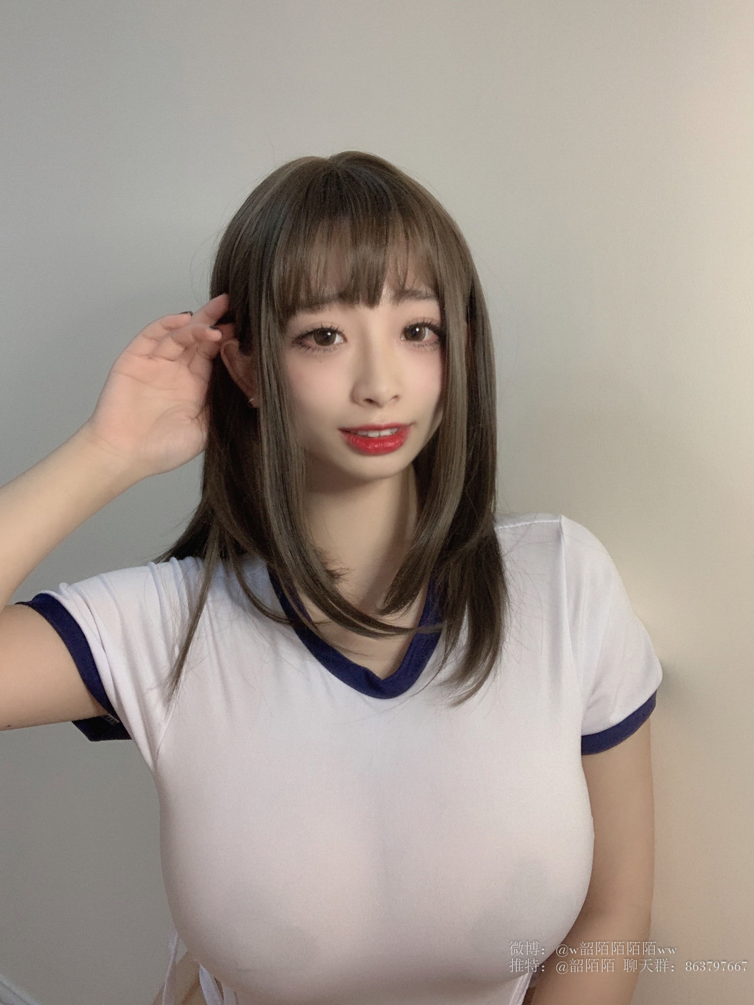 Cosplay美女韶陌陌 体操服