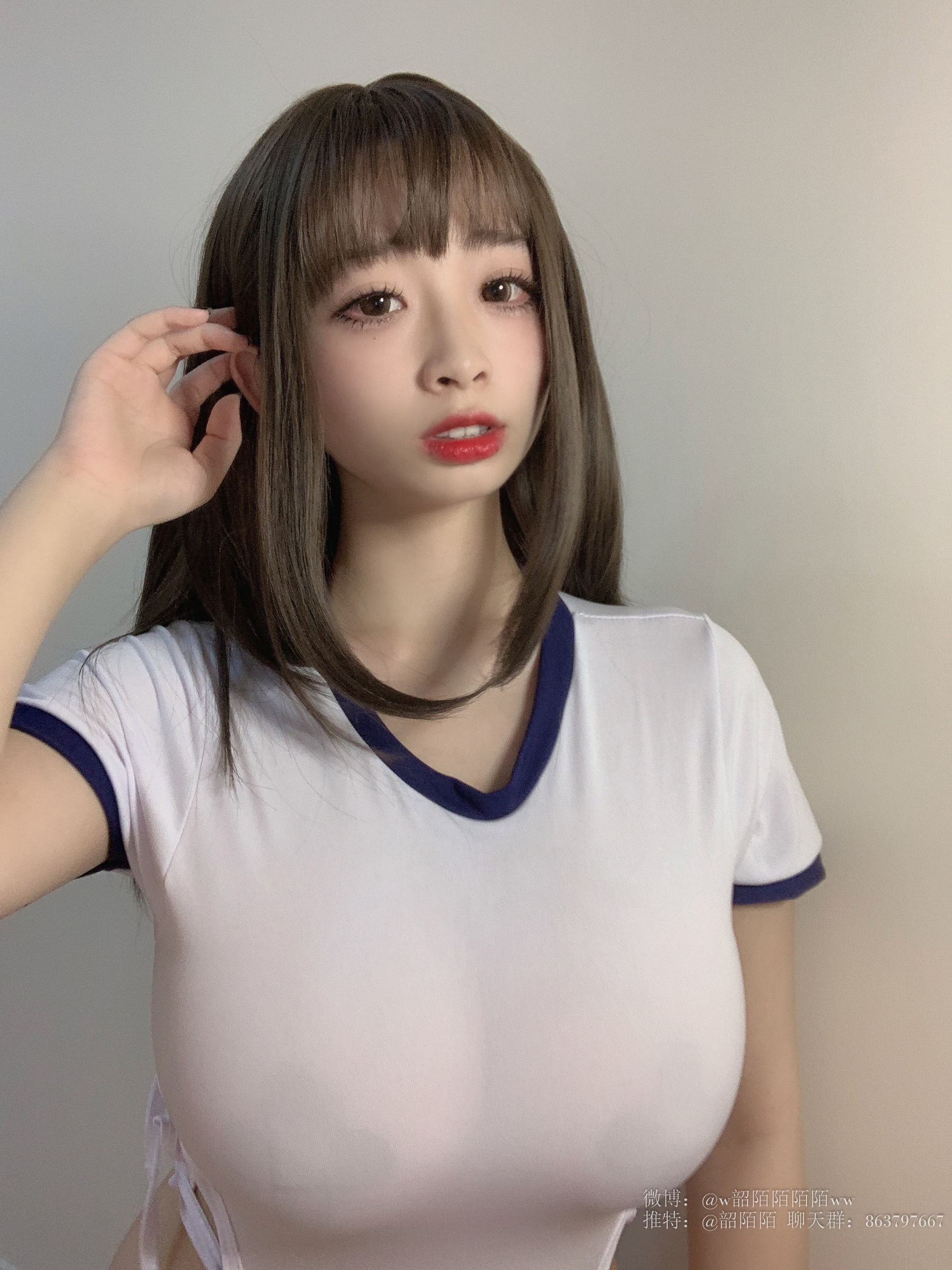 Cosplay美女韶陌陌 体操服