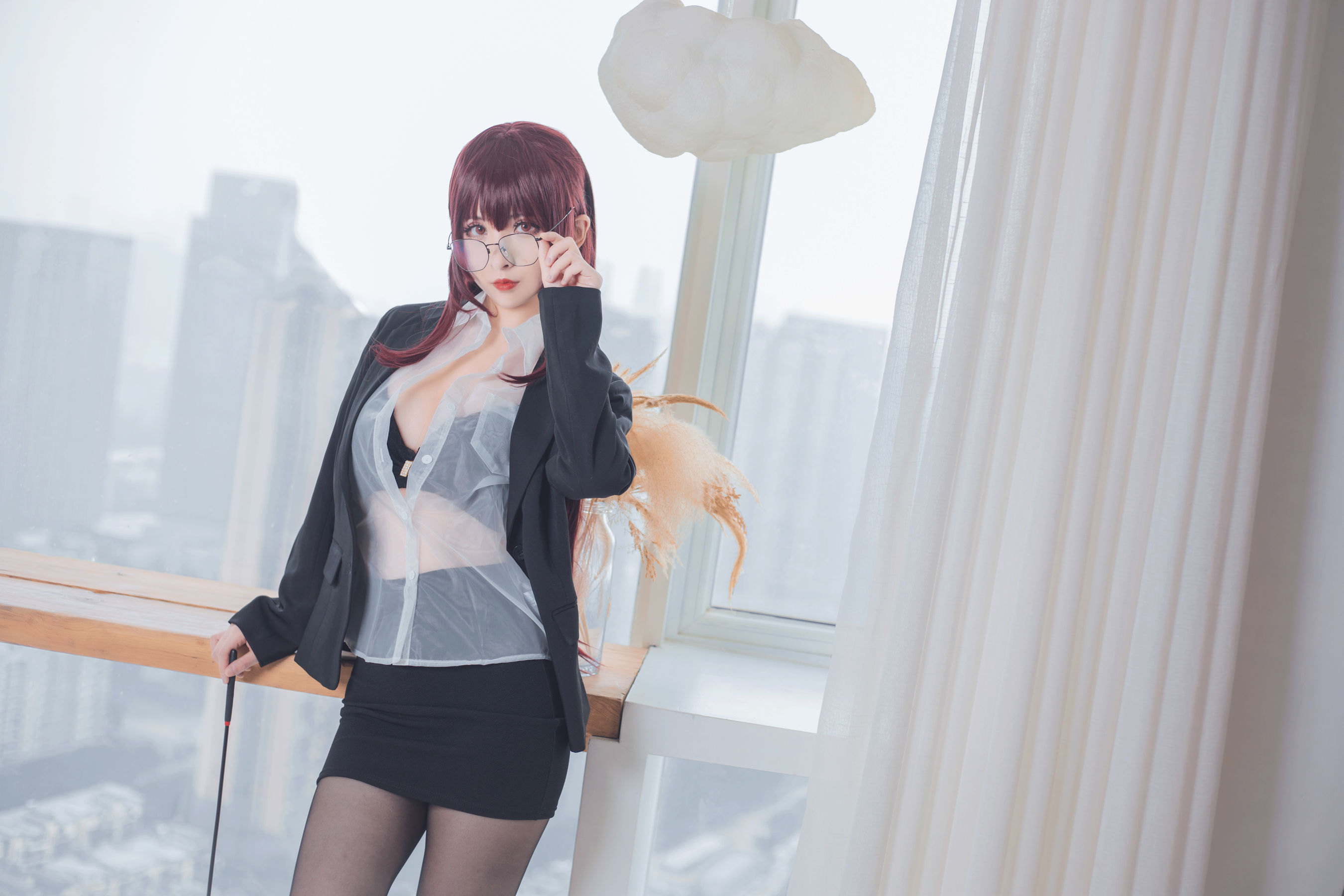 COS福利rioko凉凉子 七夕 月球女友
