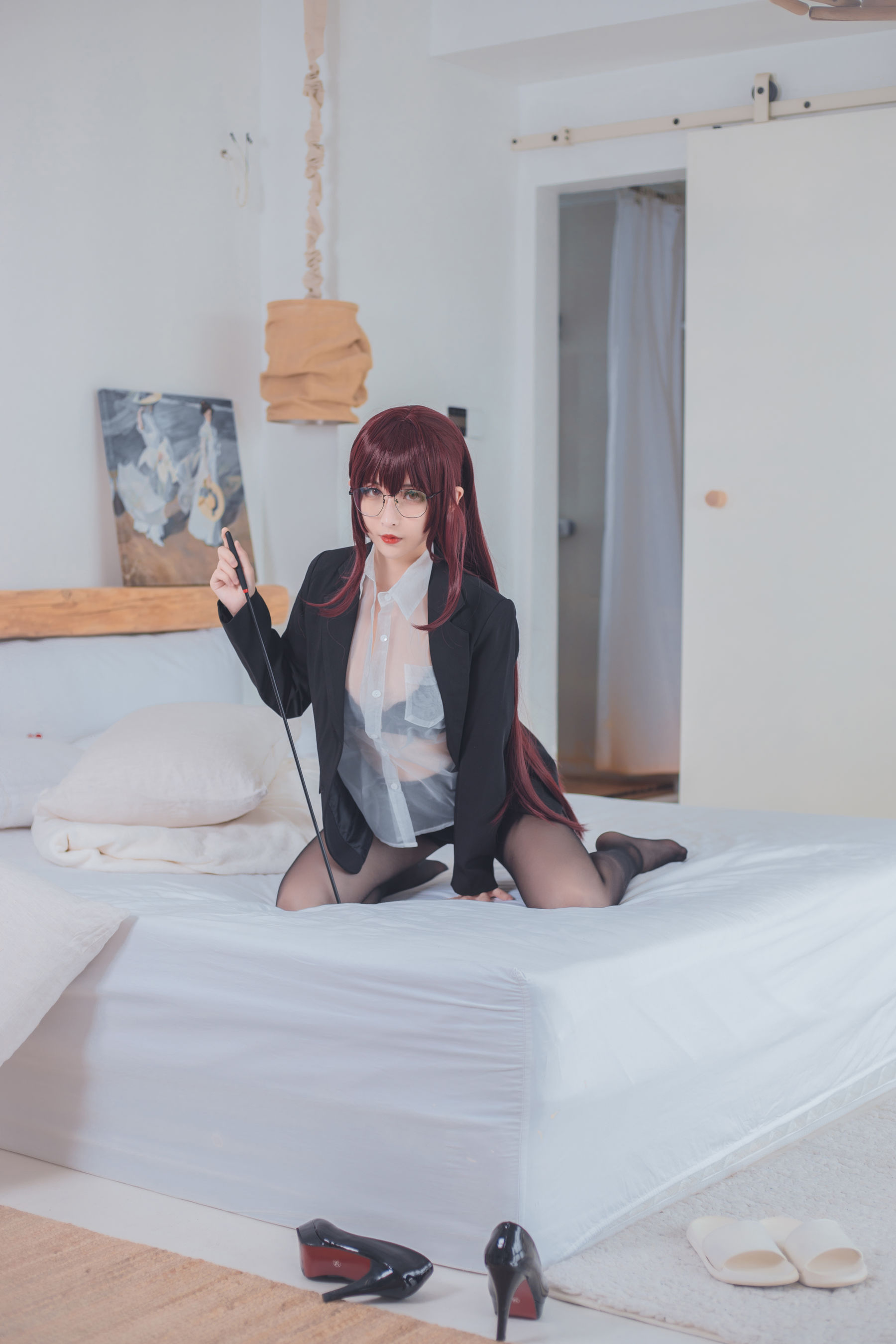 COS福利rioko凉凉子 七夕 月球女友