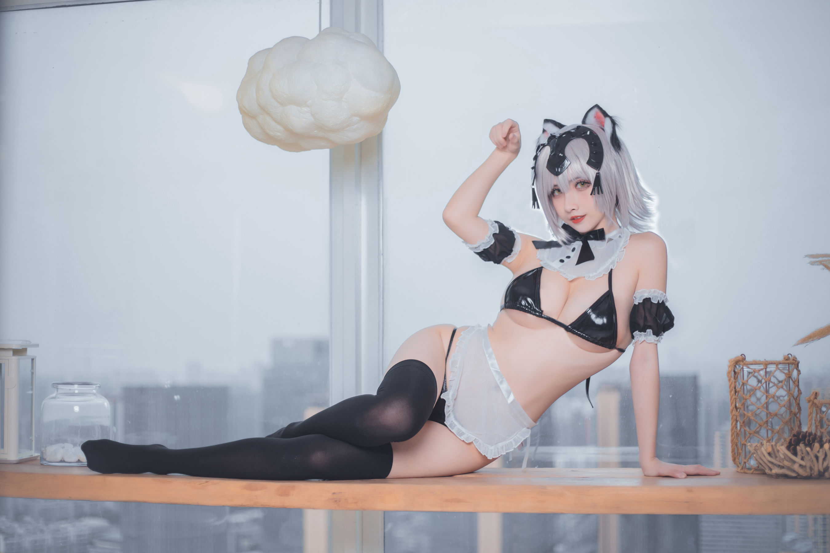COS福利rioko凉凉子 七夕 月球女友
