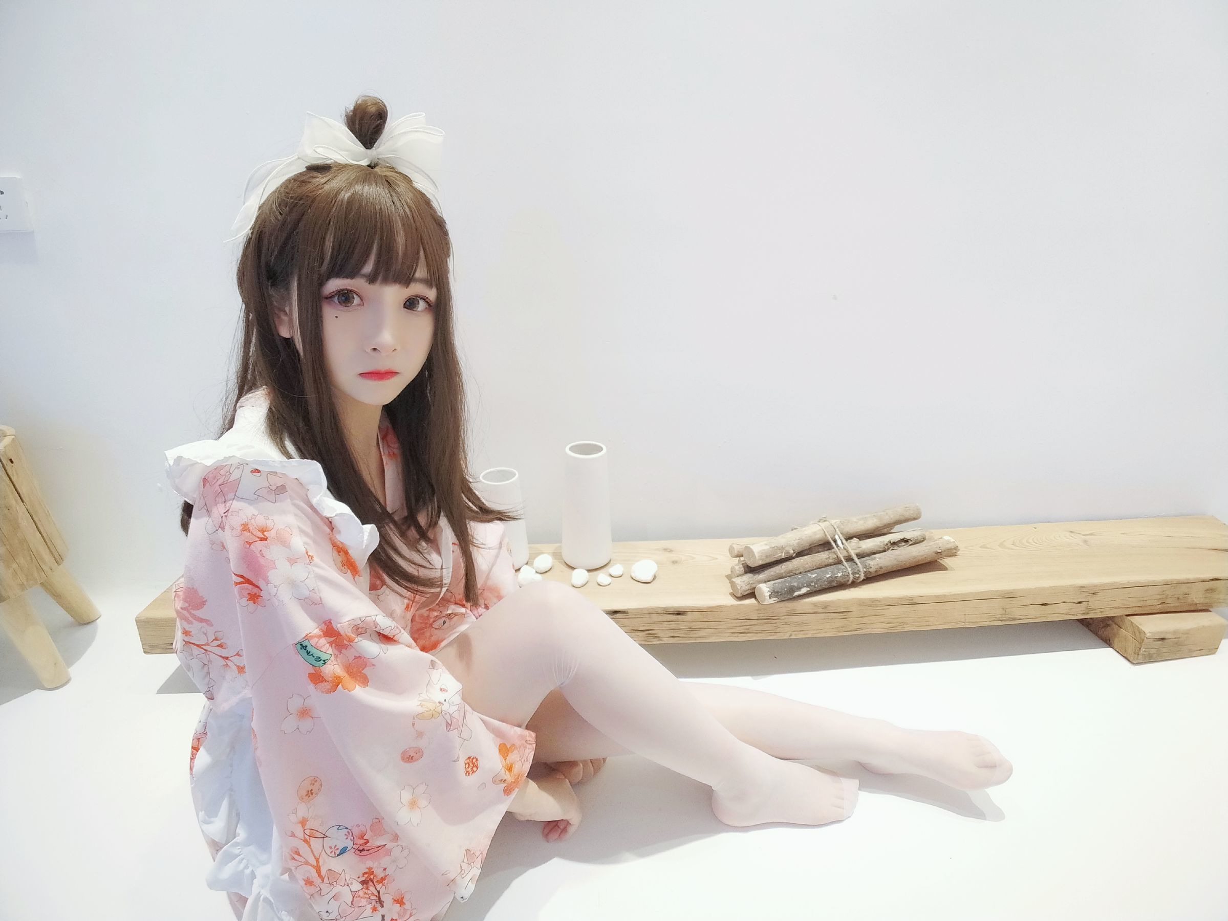 二次元美女古川kagura 浴衣女仆