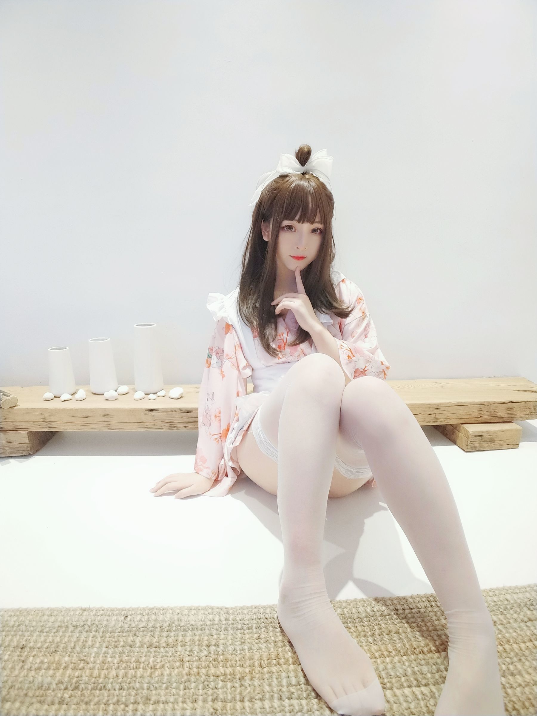 二次元美女古川kagura 浴衣女仆