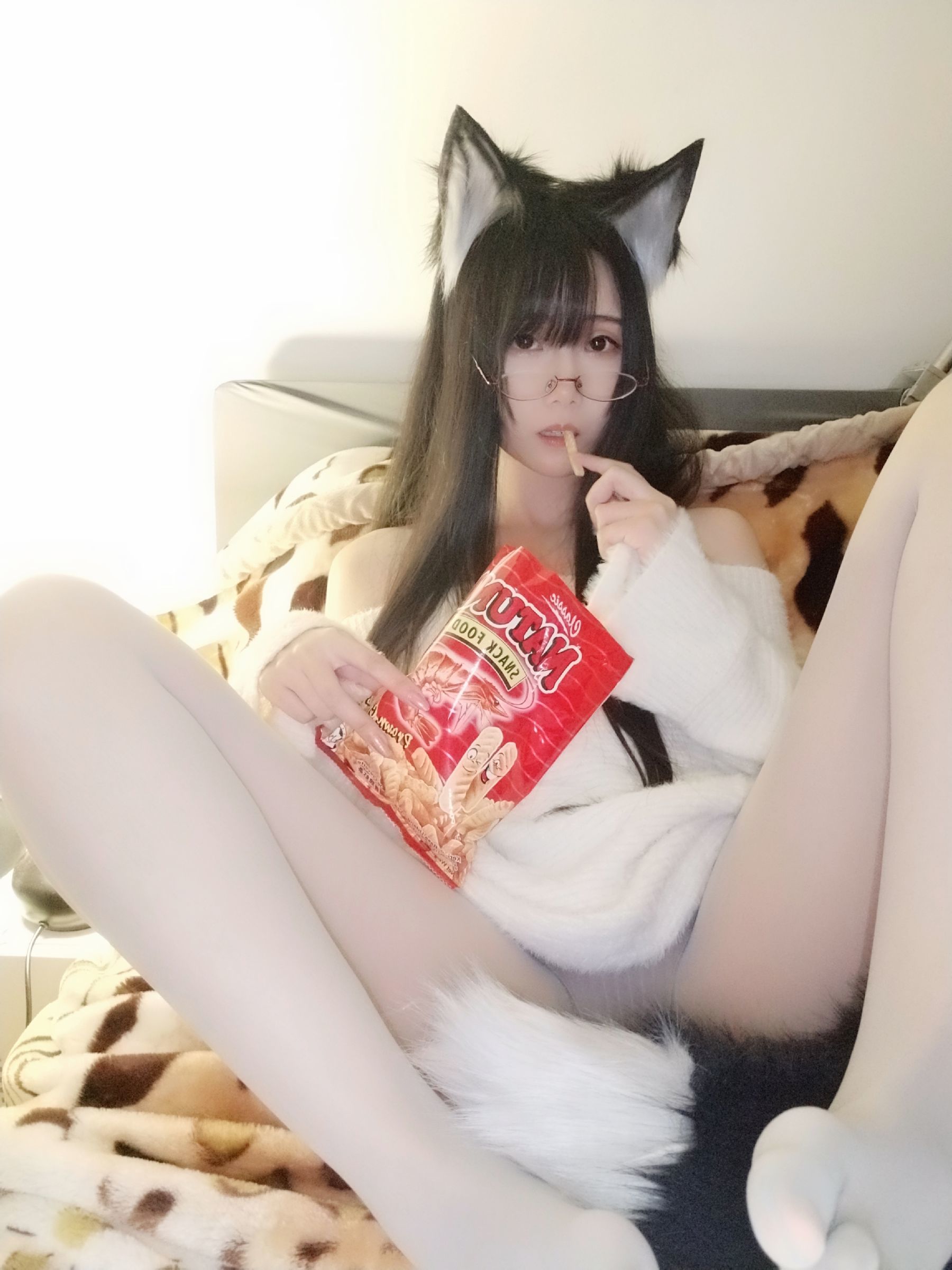 动漫博主曉美媽 拆家二哈