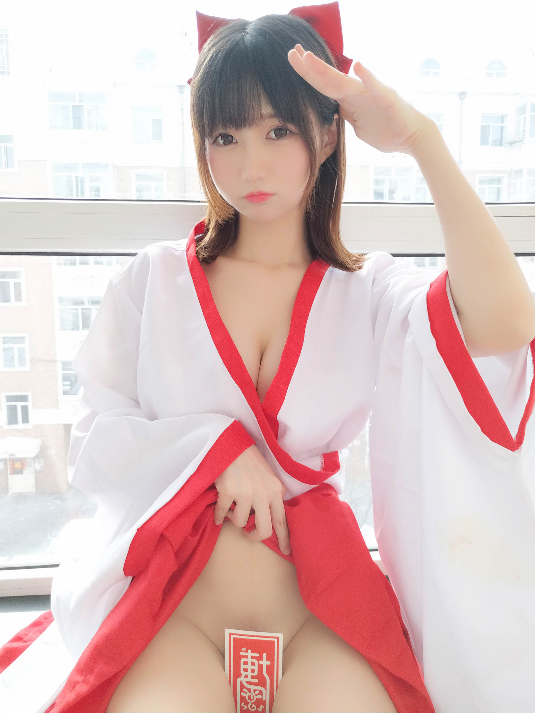 NAGISA魔物喵[fantia] かわいい巫女さん!!(′?｀)?