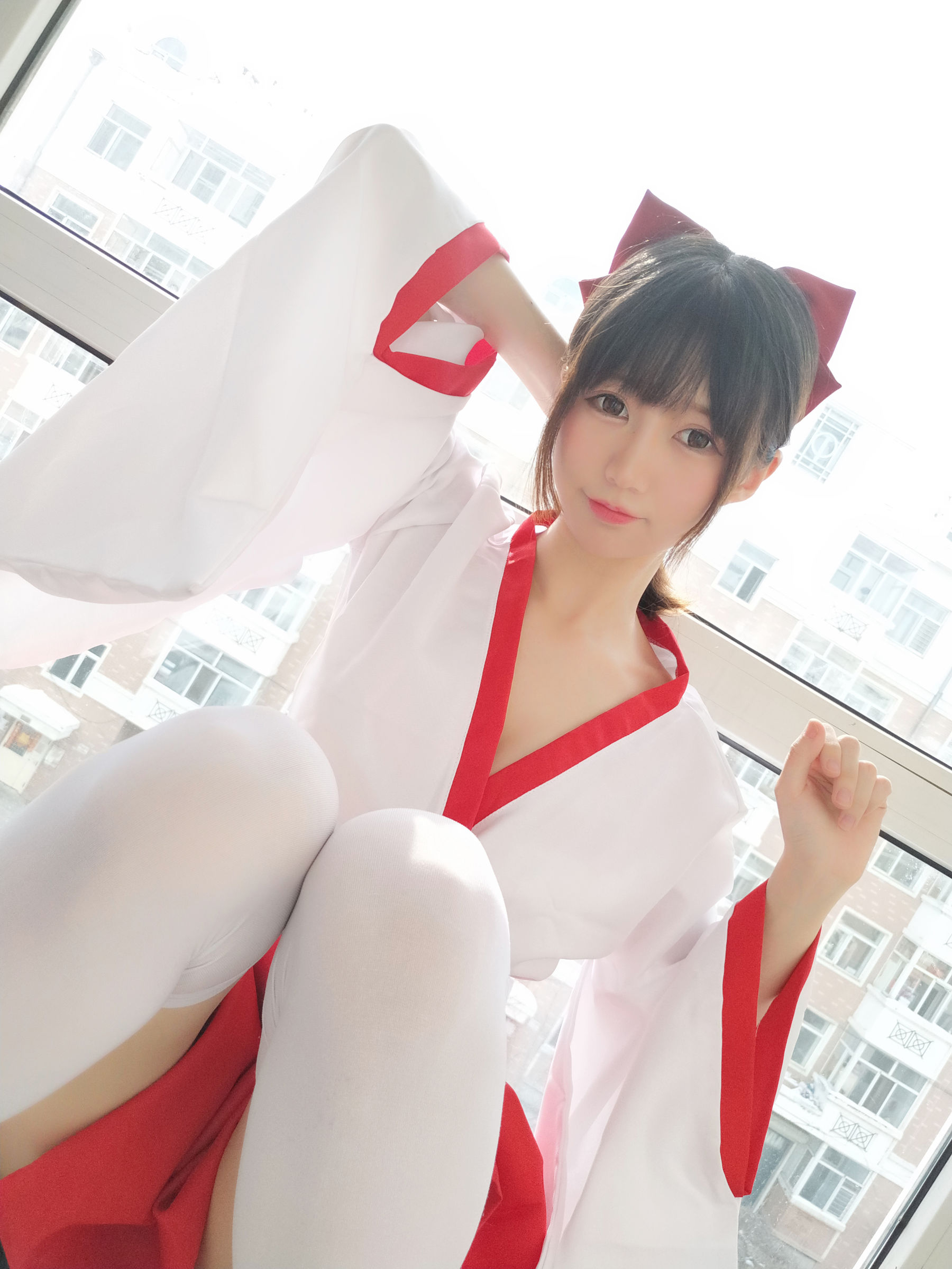 NAGISA魔物喵[fantia] かわいい巫女さん!!(′?｀)?