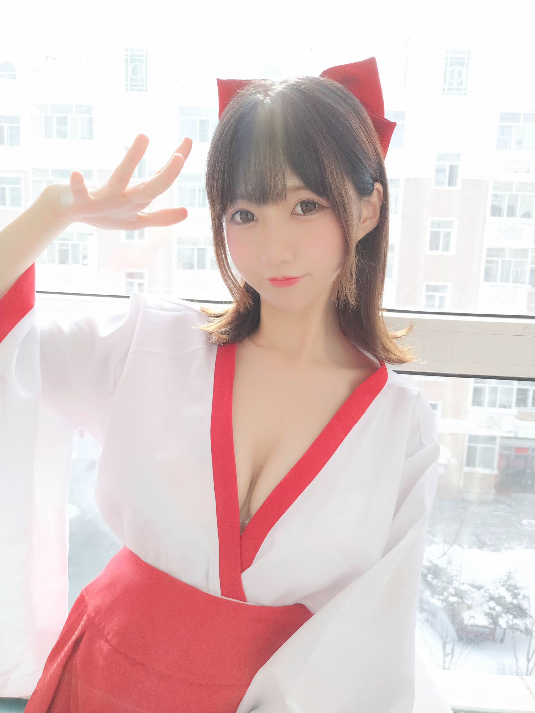 NAGISA魔物喵[fantia] かわいい巫女さん!!(′?｀)?