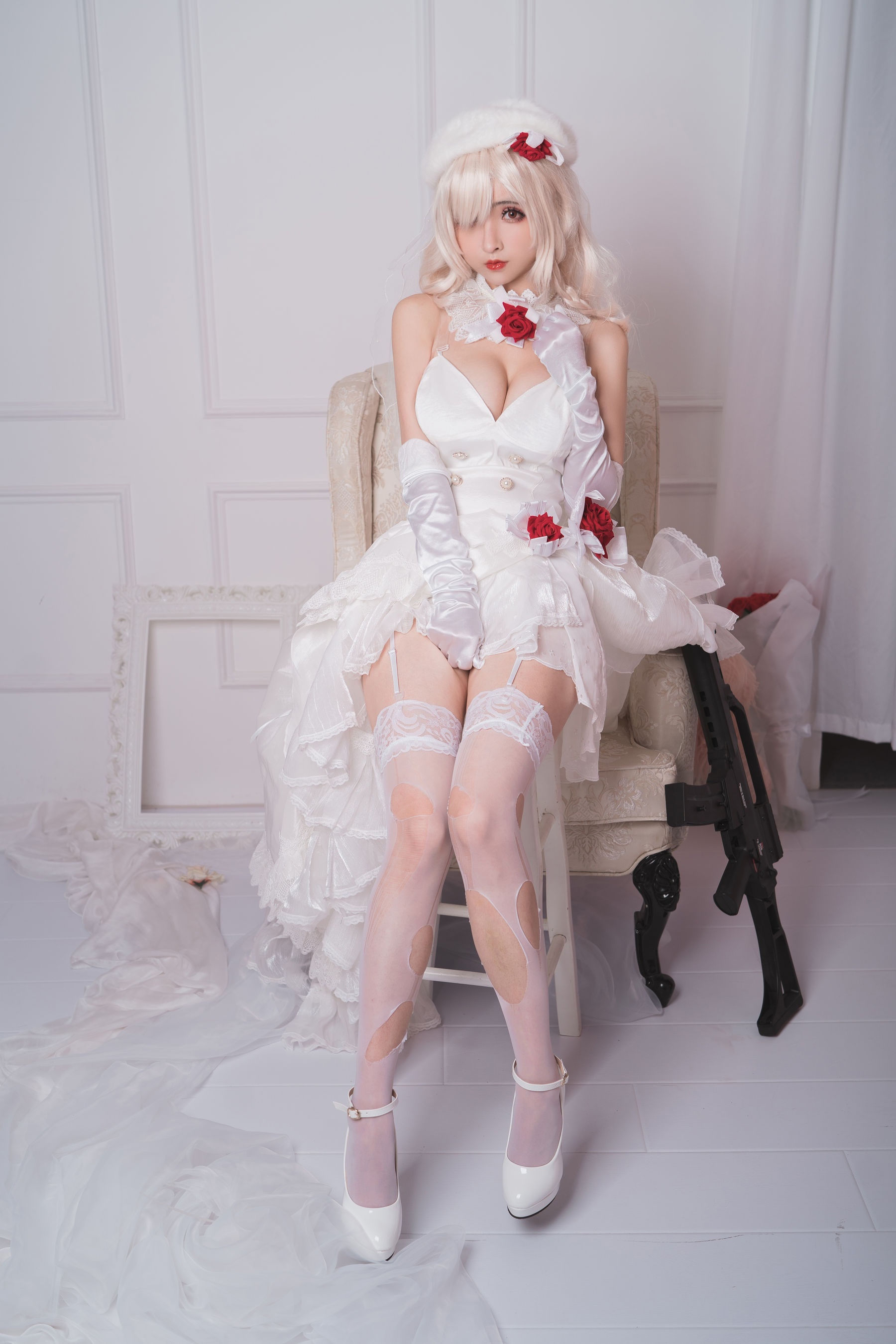 COS福利rioko凉凉子 G36C&花嫁