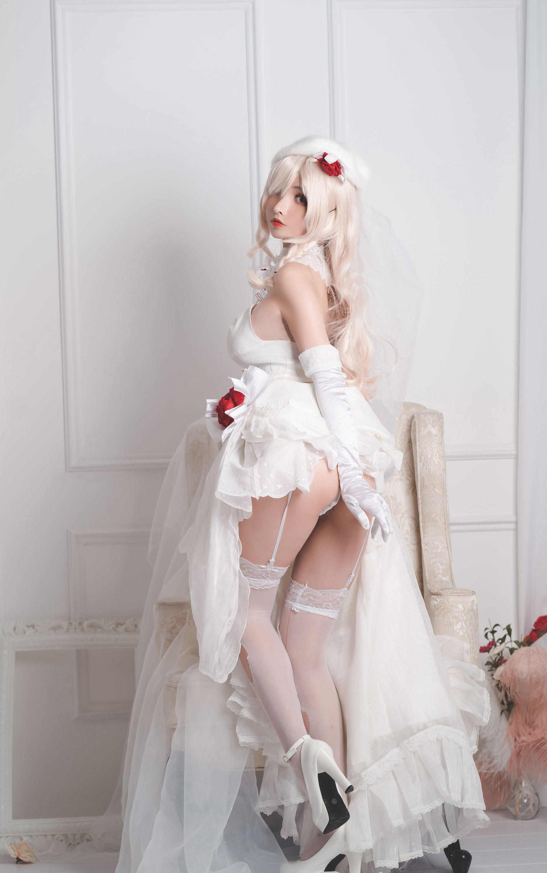 COS福利rioko凉凉子 G36C&花嫁