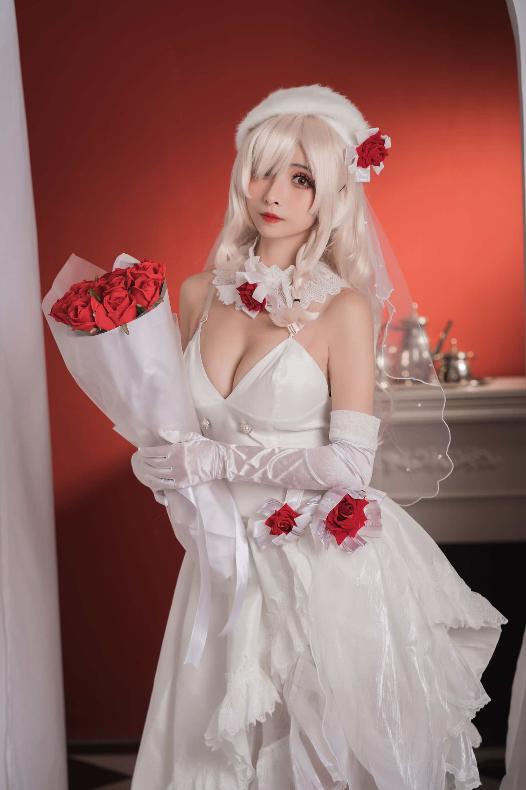 COS福利rioko凉凉子 G36C&花嫁
