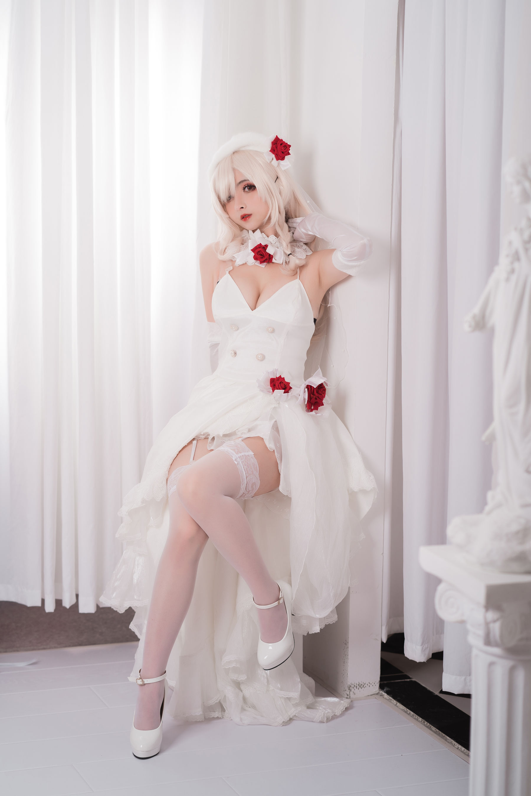 COS福利rioko凉凉子 G36C&花嫁
