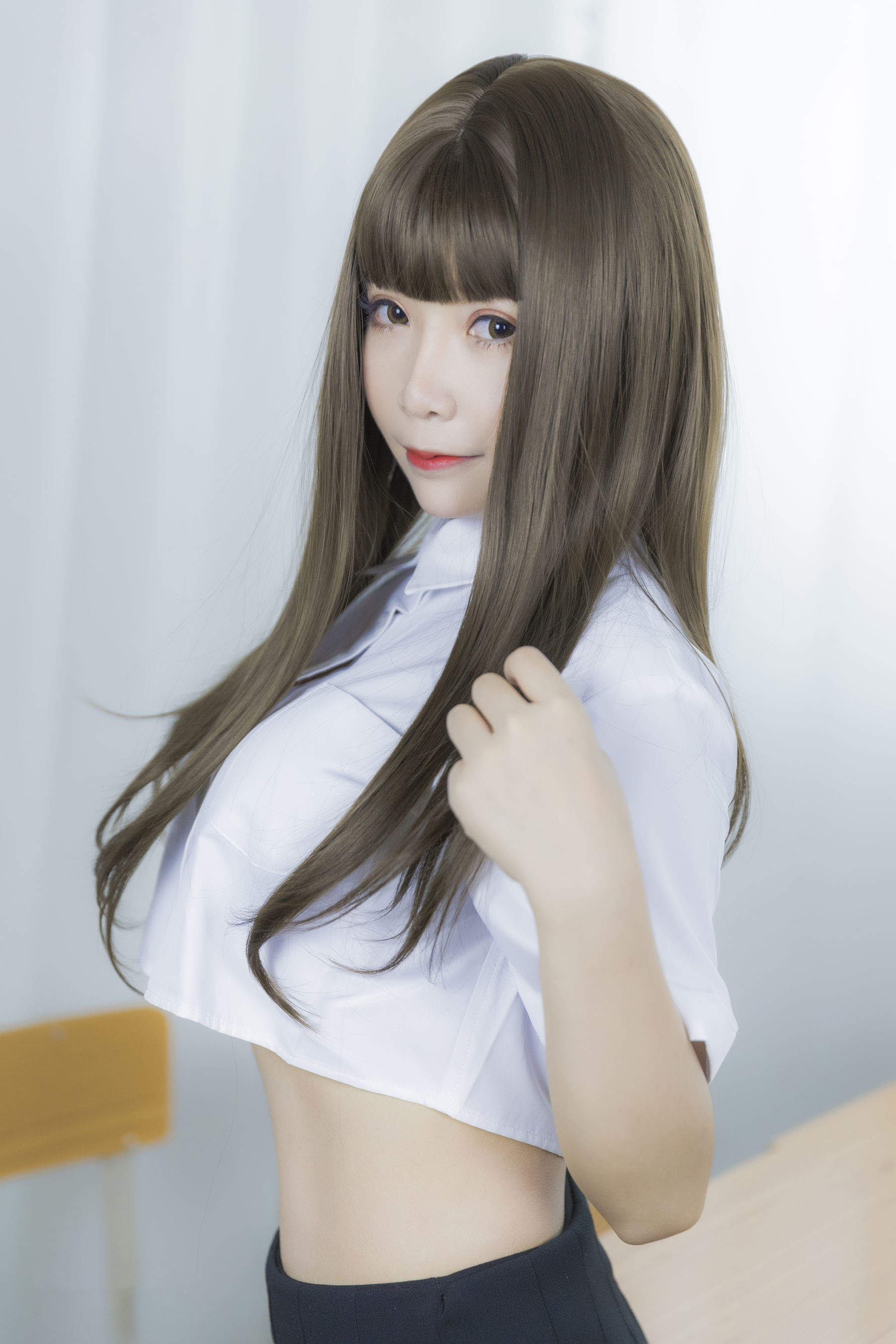 二次元妹子抱走莫子aa 等你下课