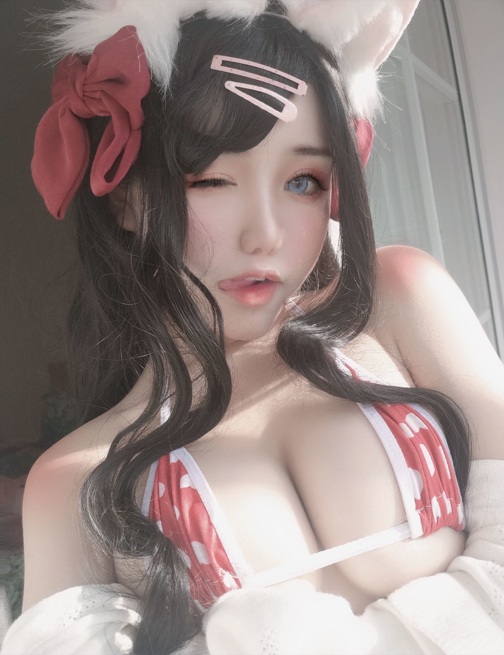 一笑芳香沁写真 窗与宠物猫