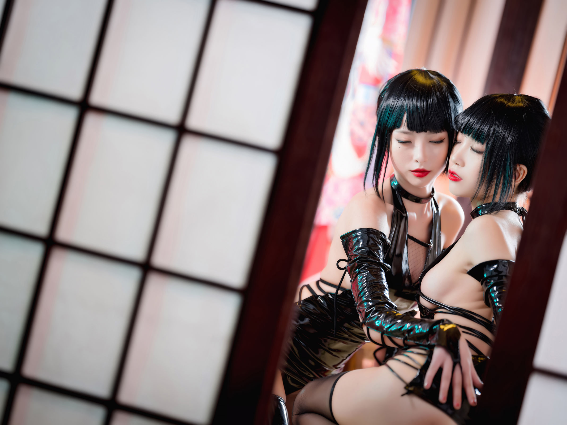 动漫博主水淼aqua&清水由乃 忍者双人