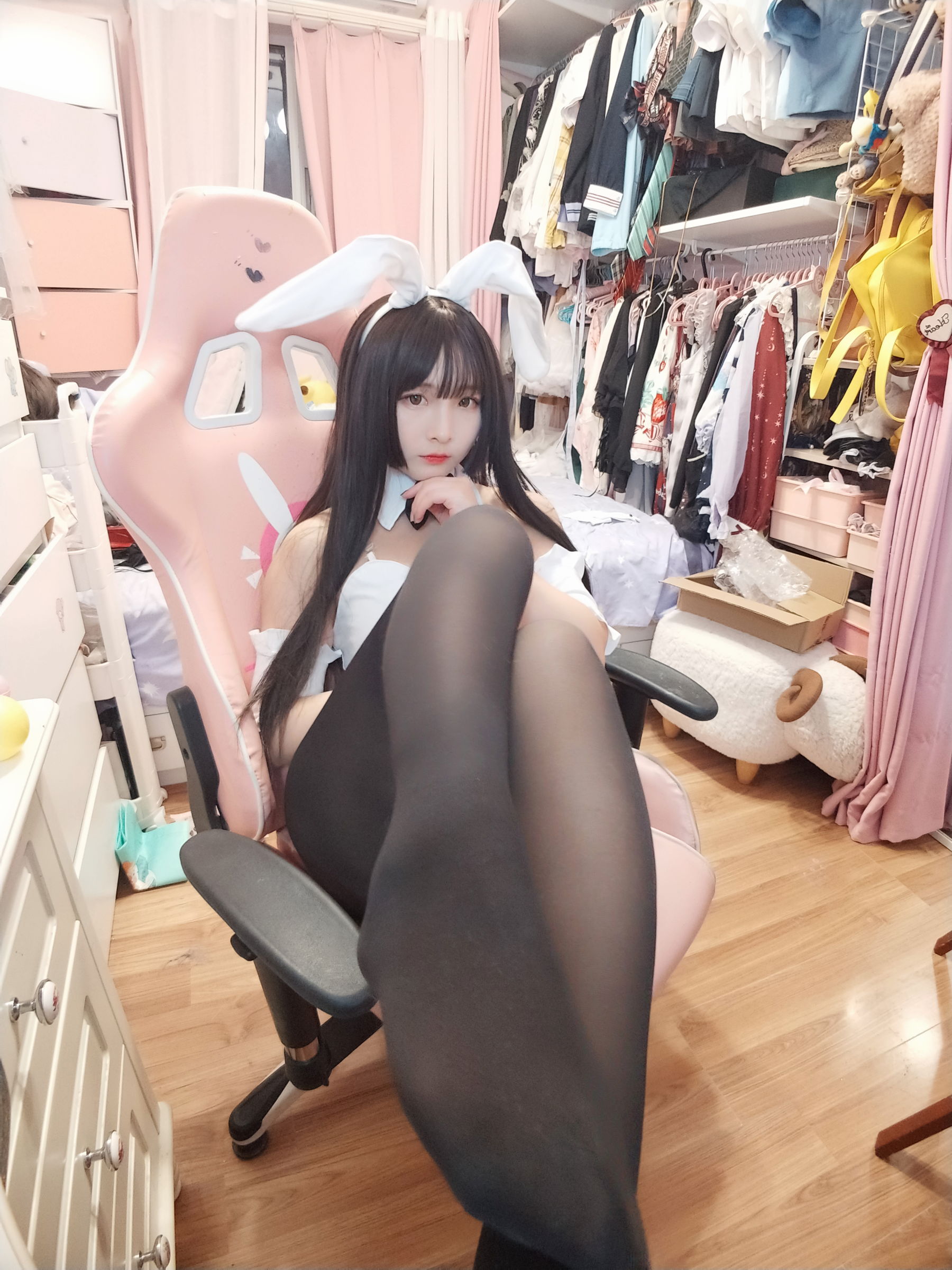 二次元美女古川kagura 黑丝兔女郎