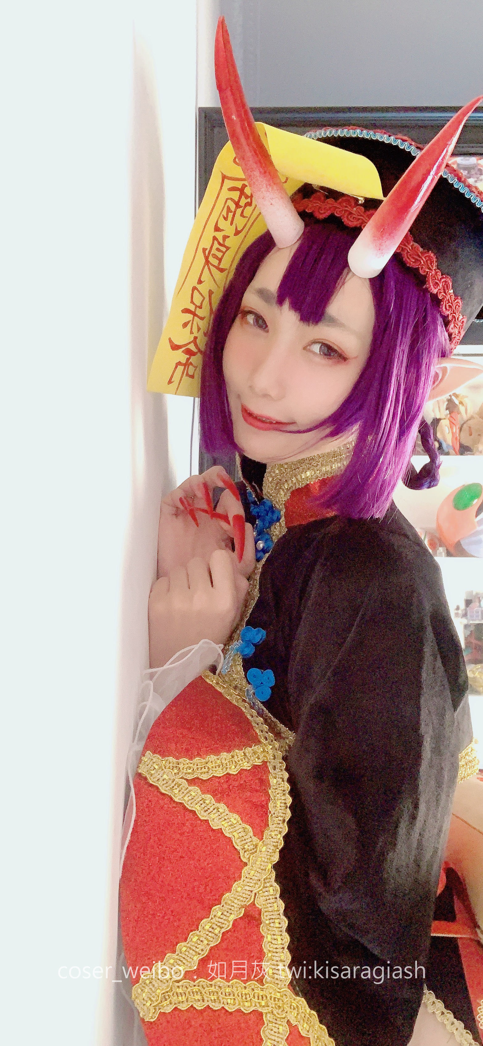 动漫博主如月灰 酒吞僵尸