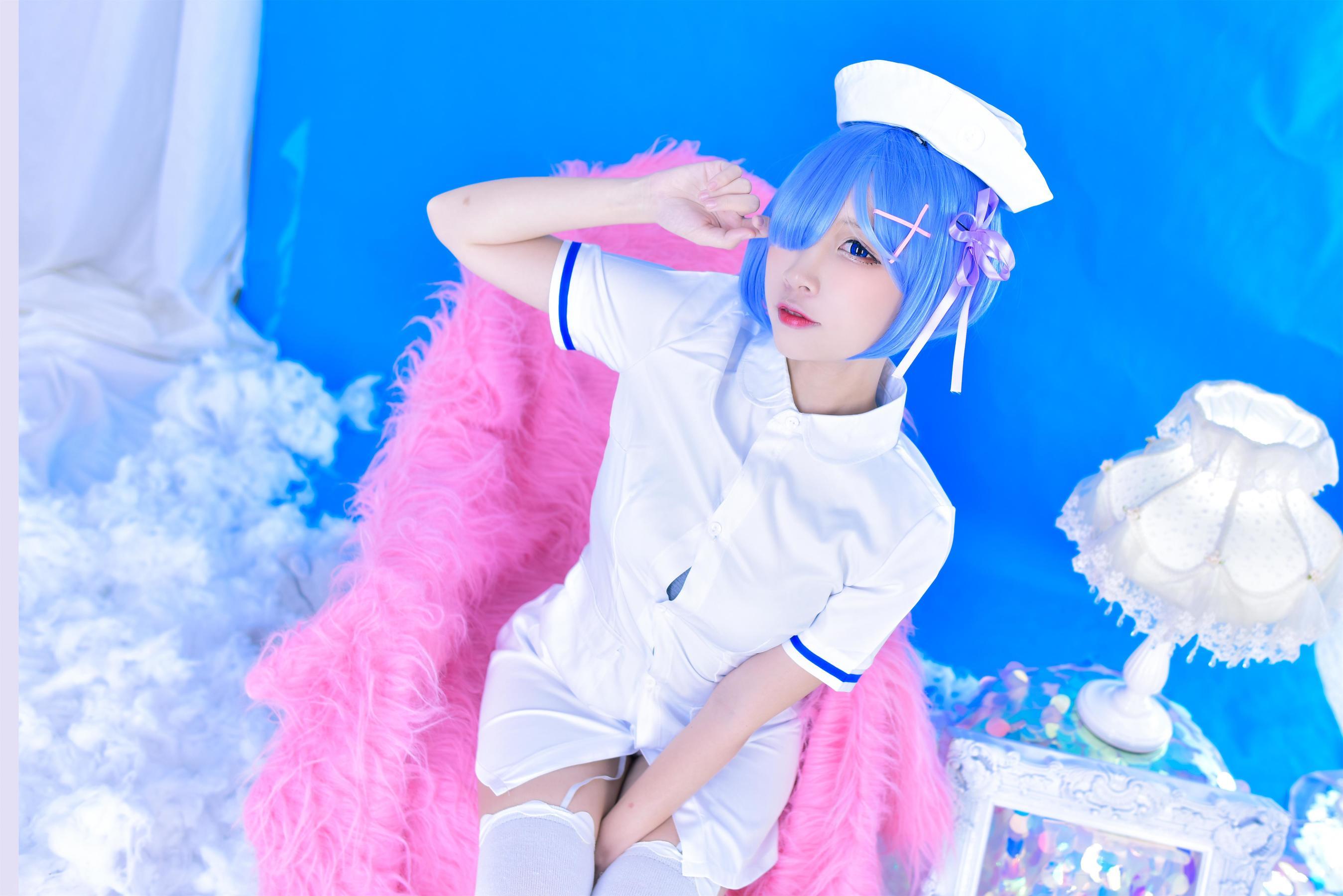 人气Coser二佐Nisa 蕾姆护士
