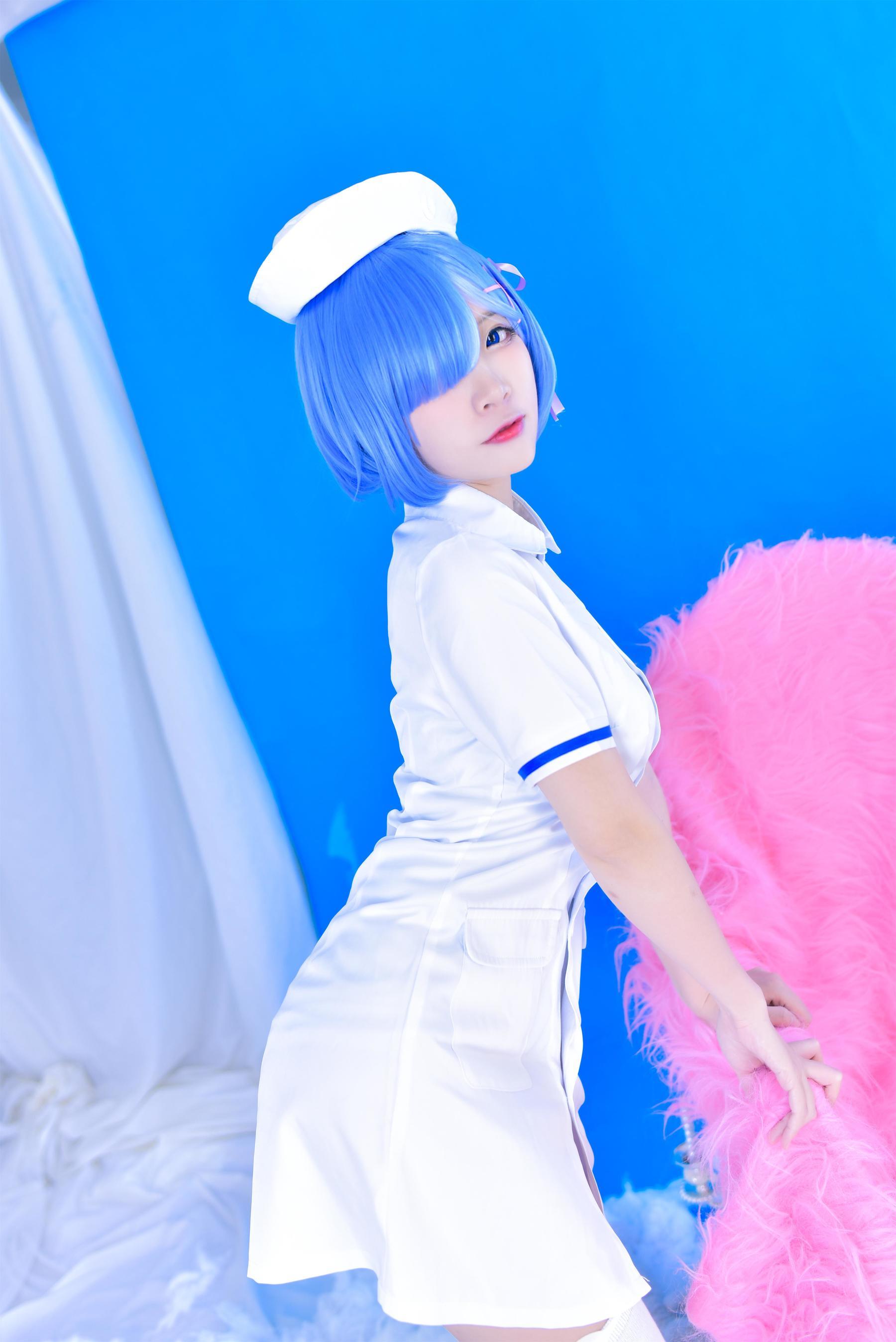 人气Coser二佐Nisa 蕾姆护士