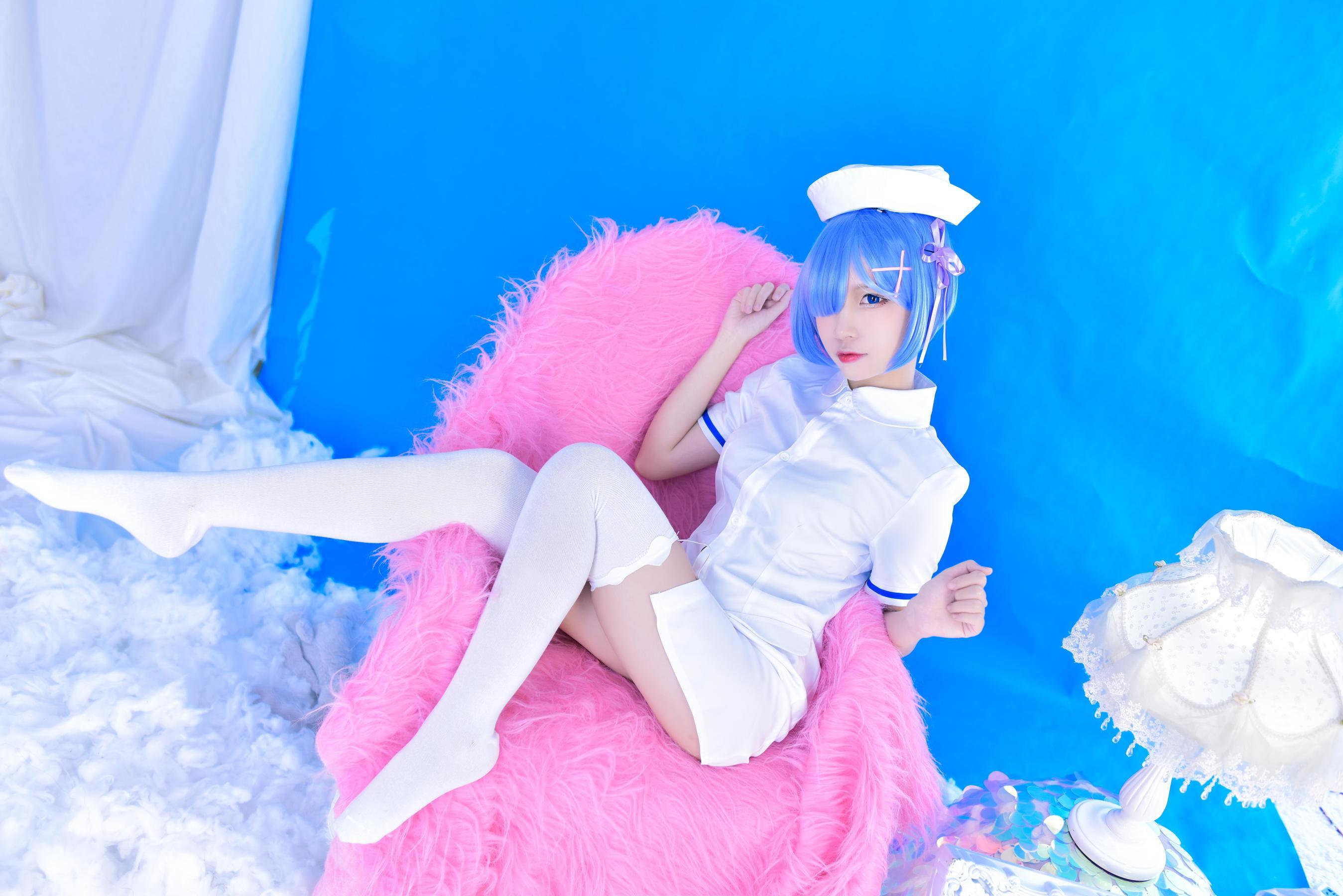 人气Coser二佐Nisa 蕾姆护士