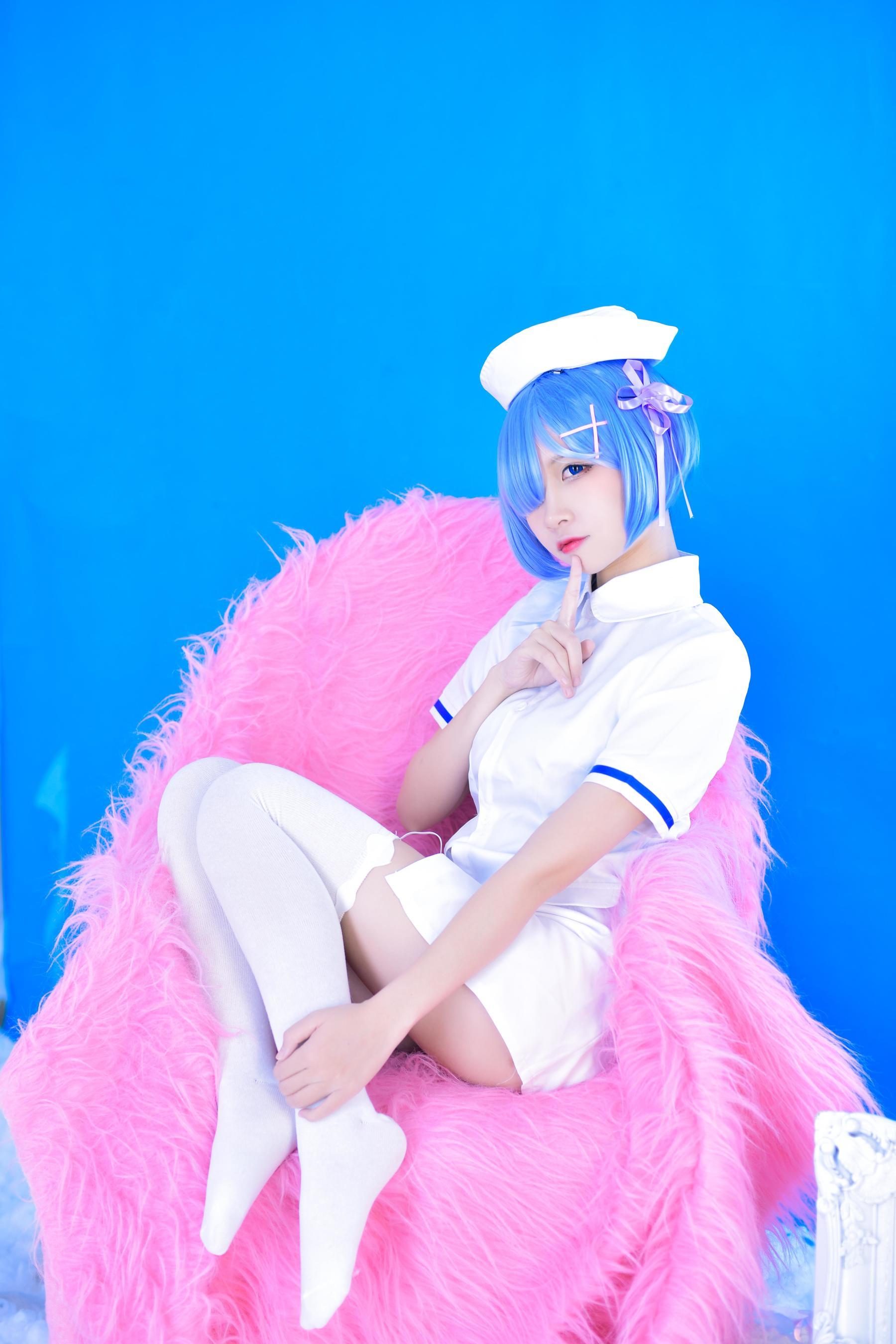 人气Coser二佐Nisa 蕾姆护士