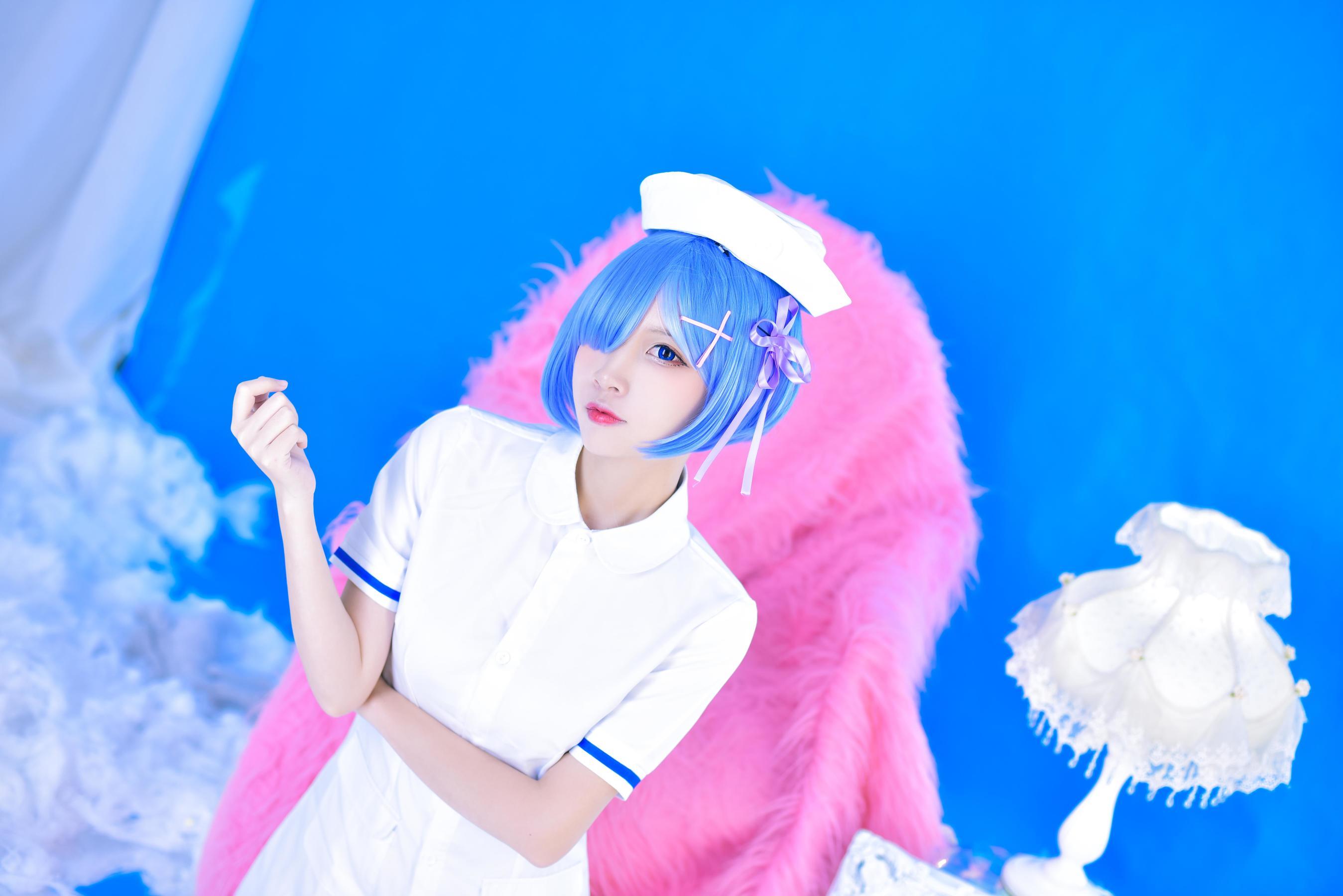 人气Coser二佐Nisa 蕾姆护士