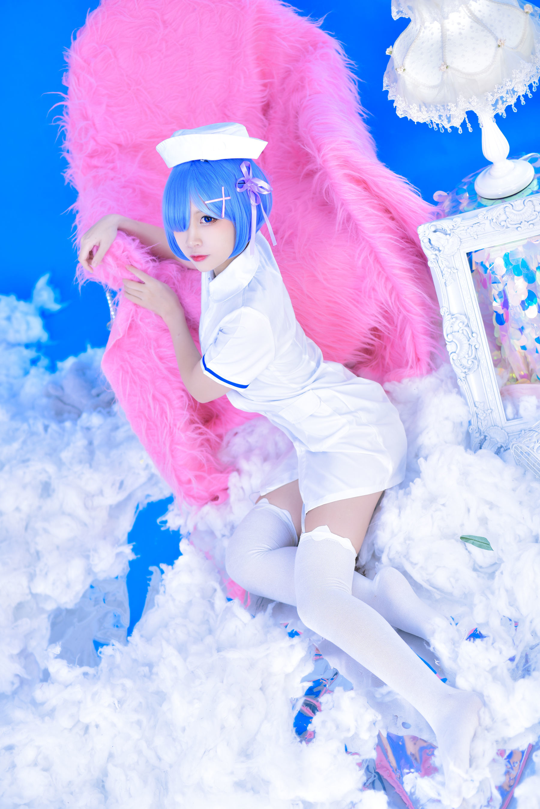 人气Coser二佐Nisa 蕾姆护士
