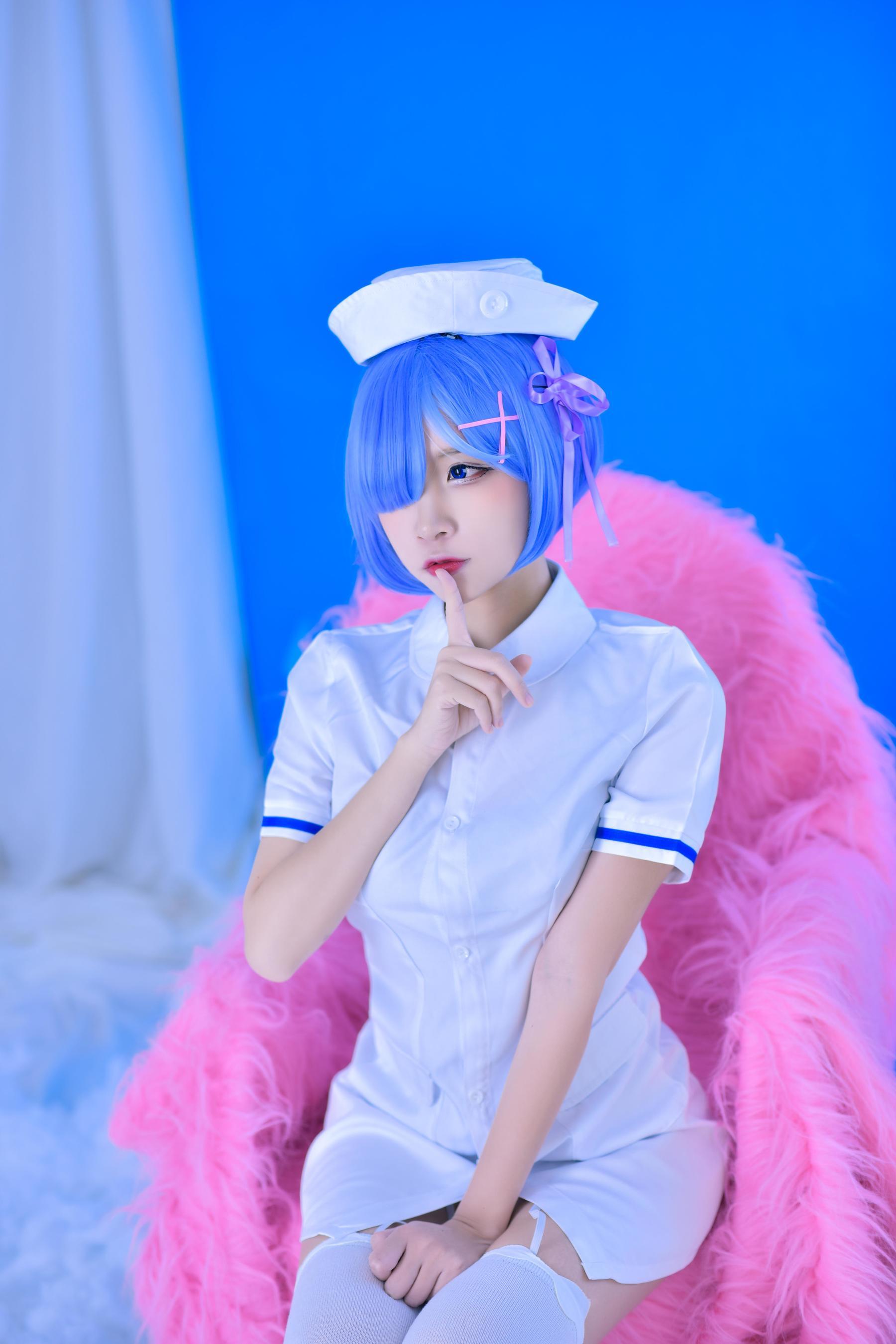 人气Coser二佐Nisa 蕾姆护士