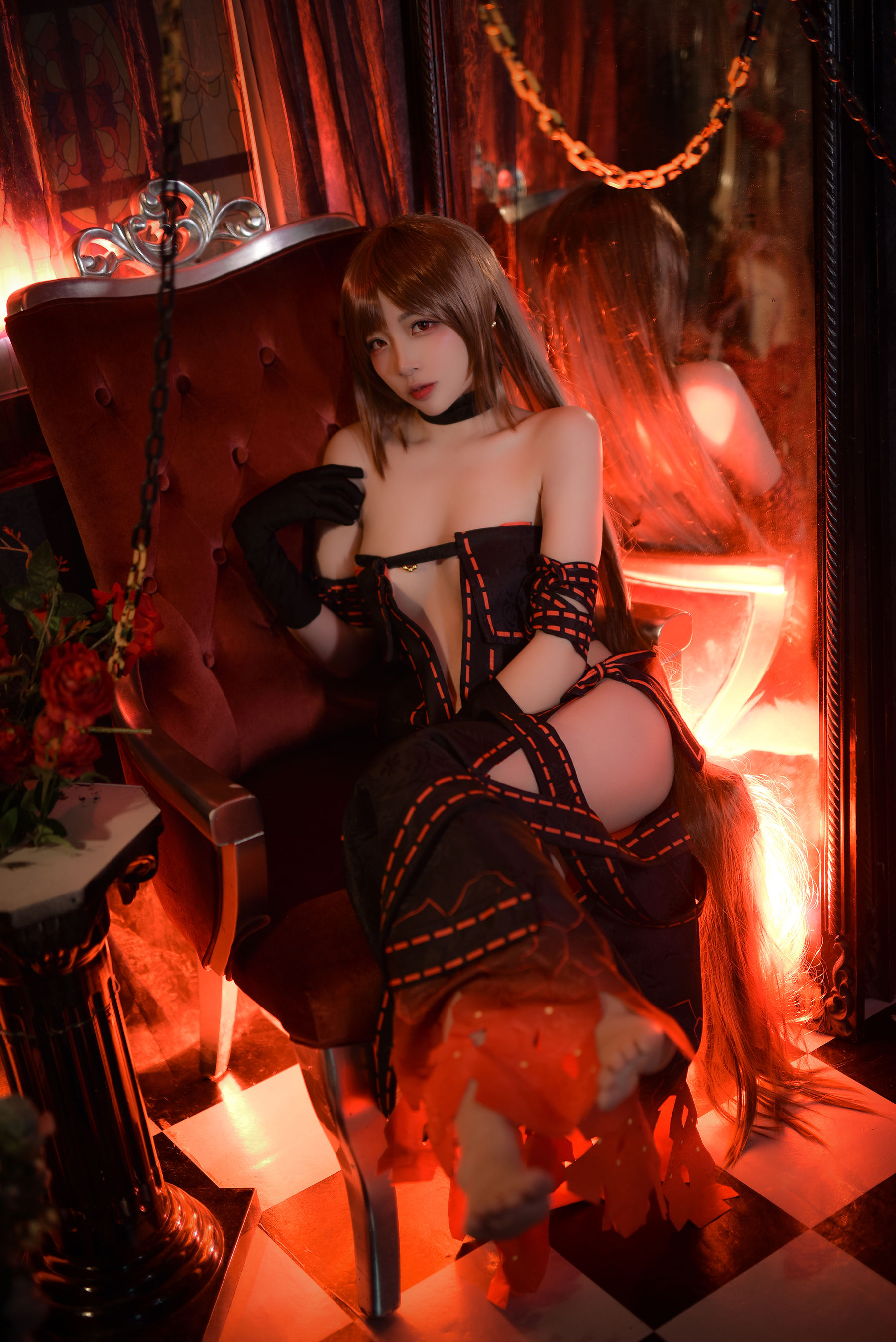人气Coser二佐Nisa Fate虞美人