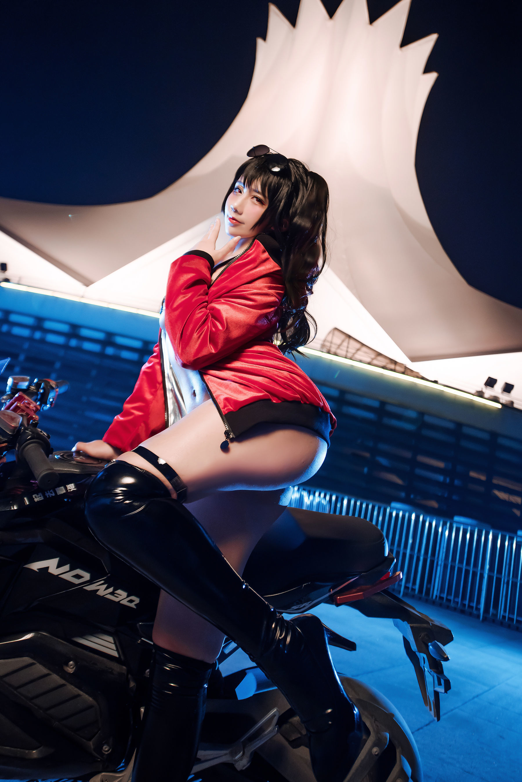动漫博主九曲Jean 大凤机车