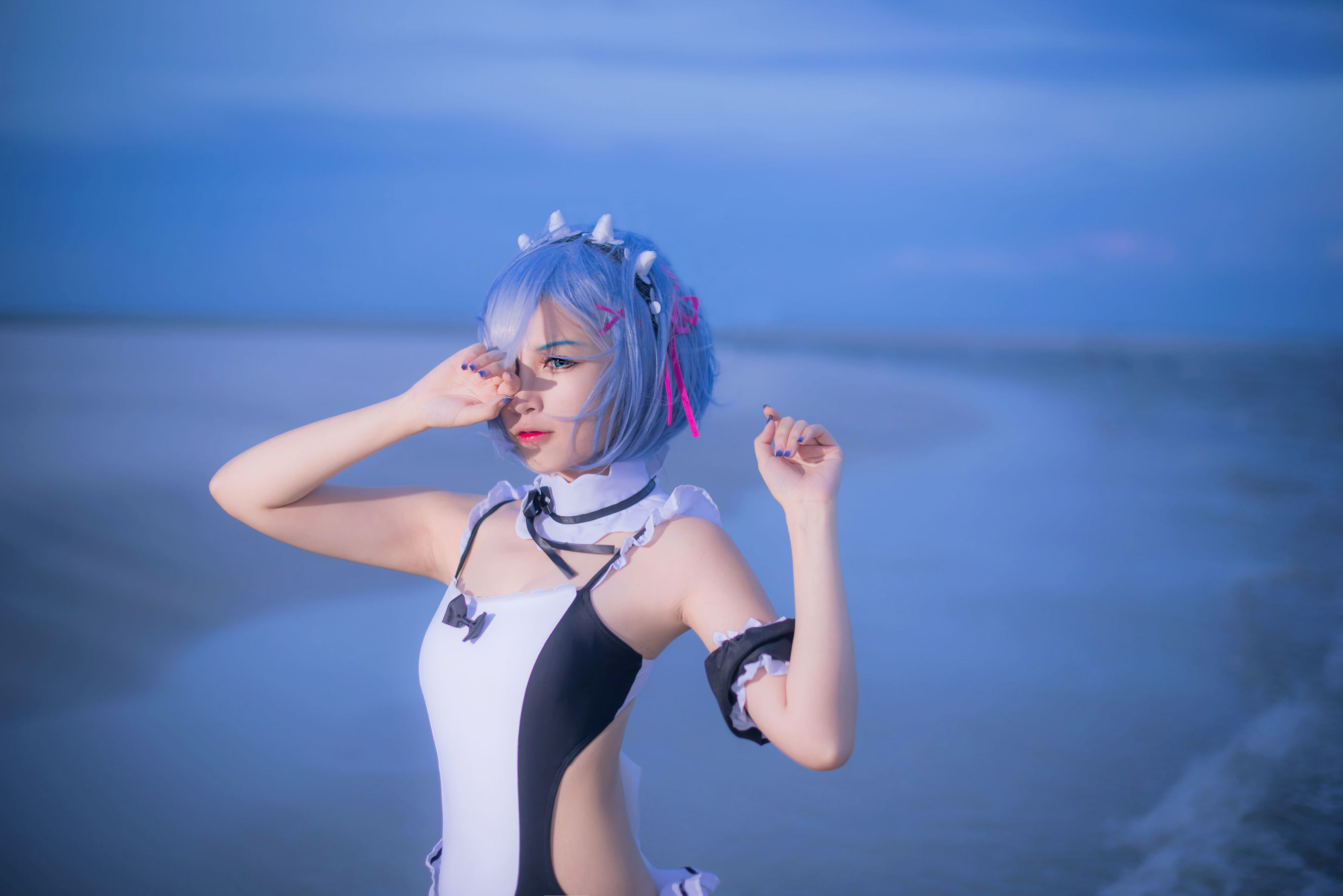 人气Coser二佐Nisa 蕾姆