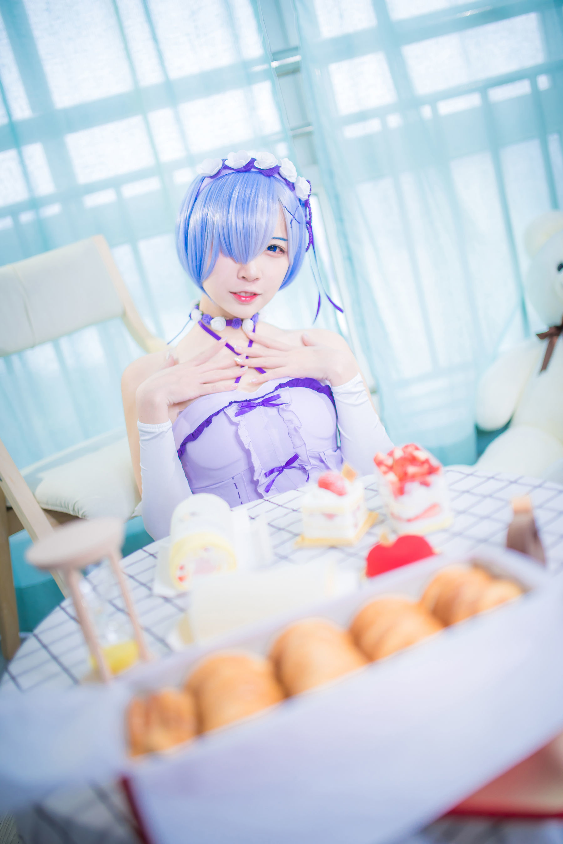 人气Coser二佐Nisa 蕾姆