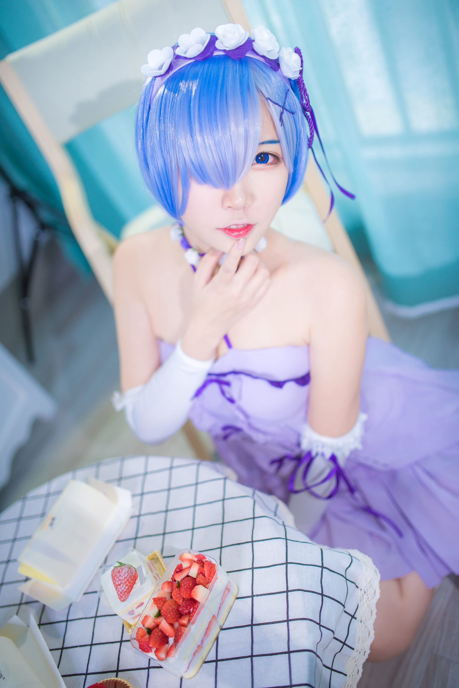 人气Coser二佐Nisa 蕾姆