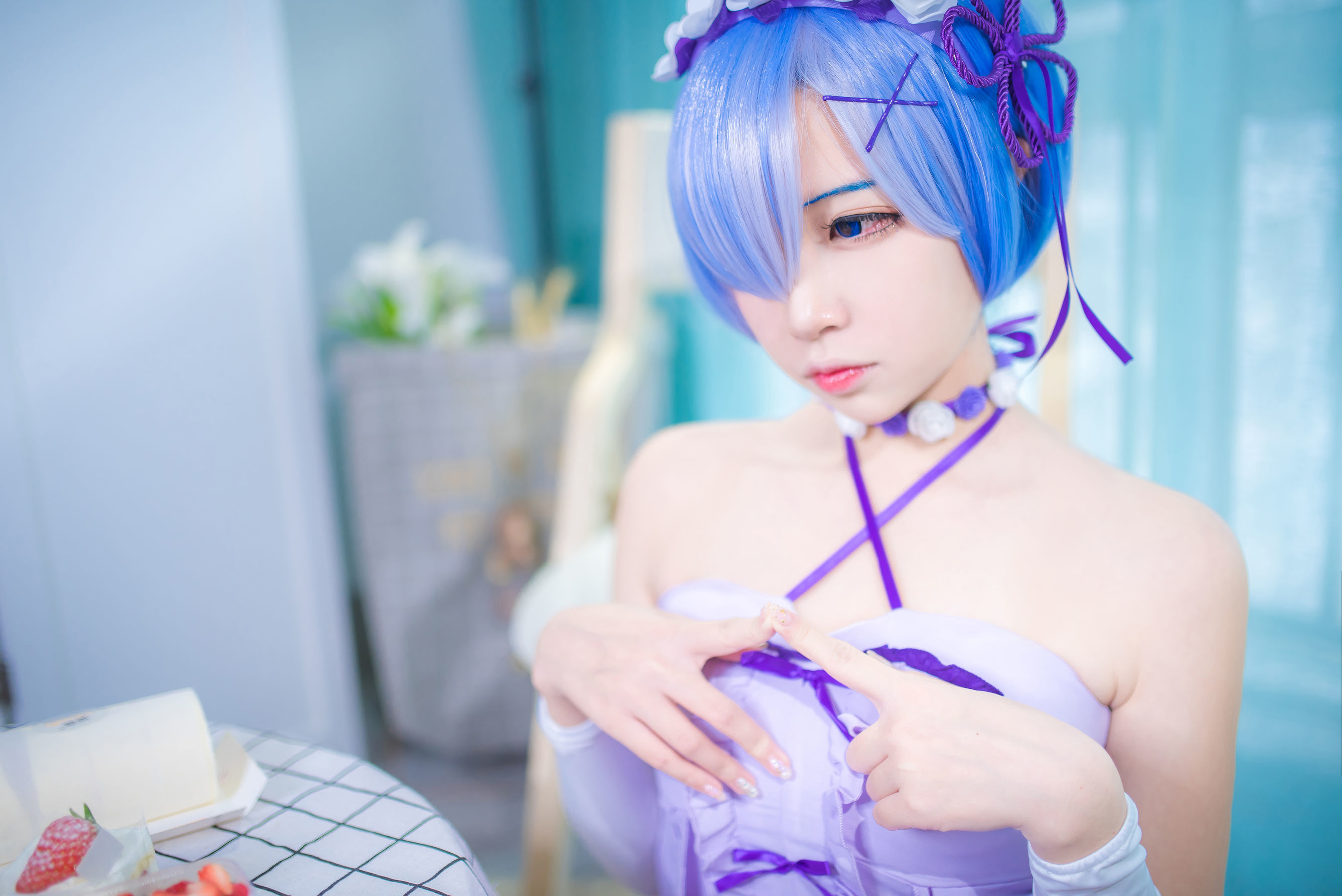 人气Coser二佐Nisa 蕾姆