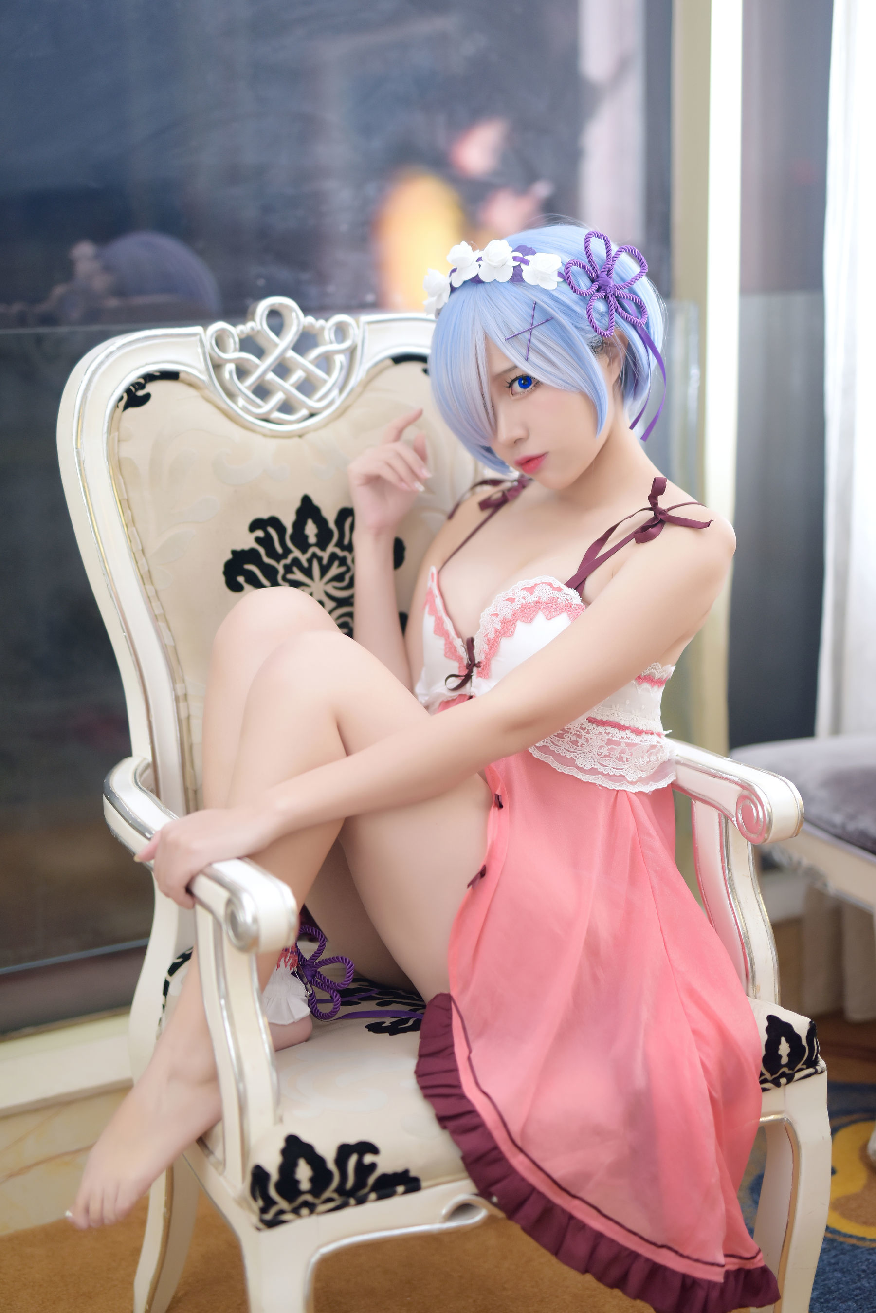 人气Coser二佐Nisa 蕾姆