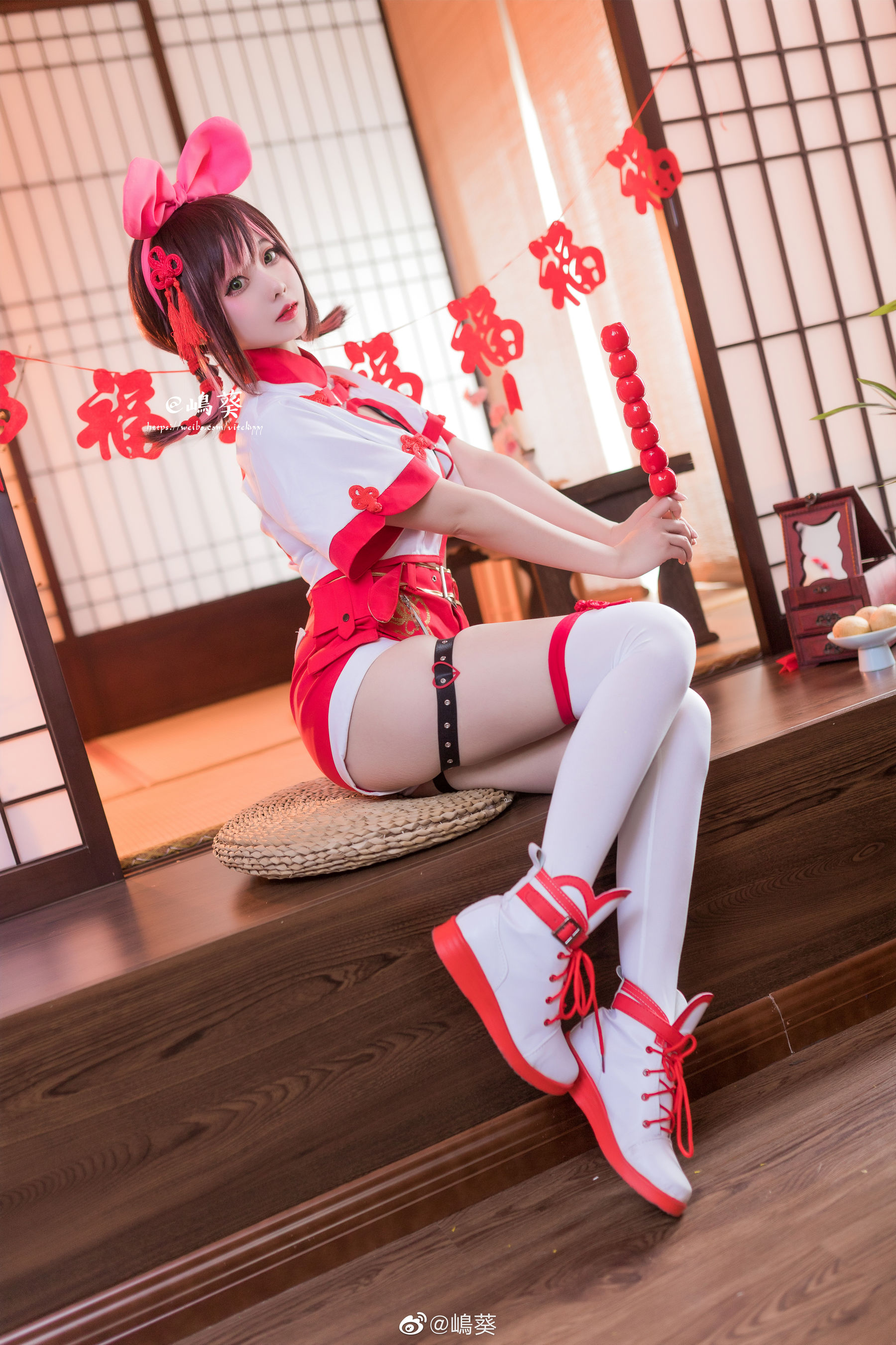 微博美女嶋葵 绊爱 kizuna Ai
