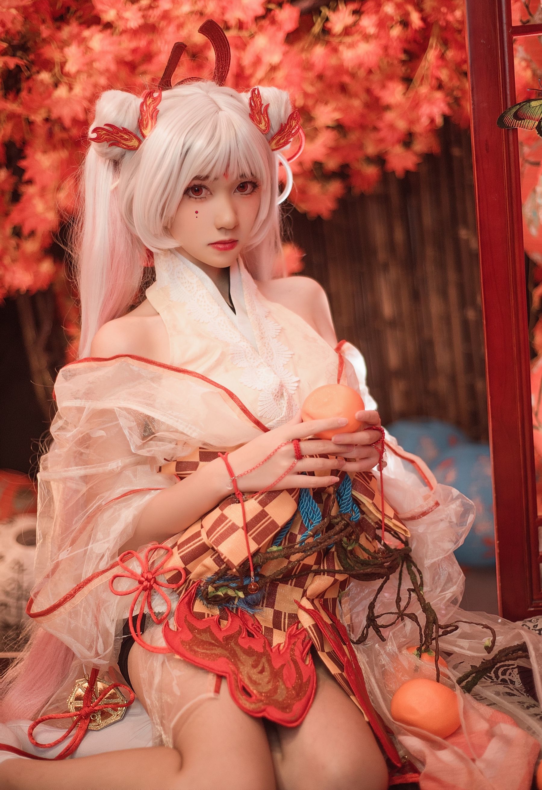 动漫博主南桃Momoko 不知火和服