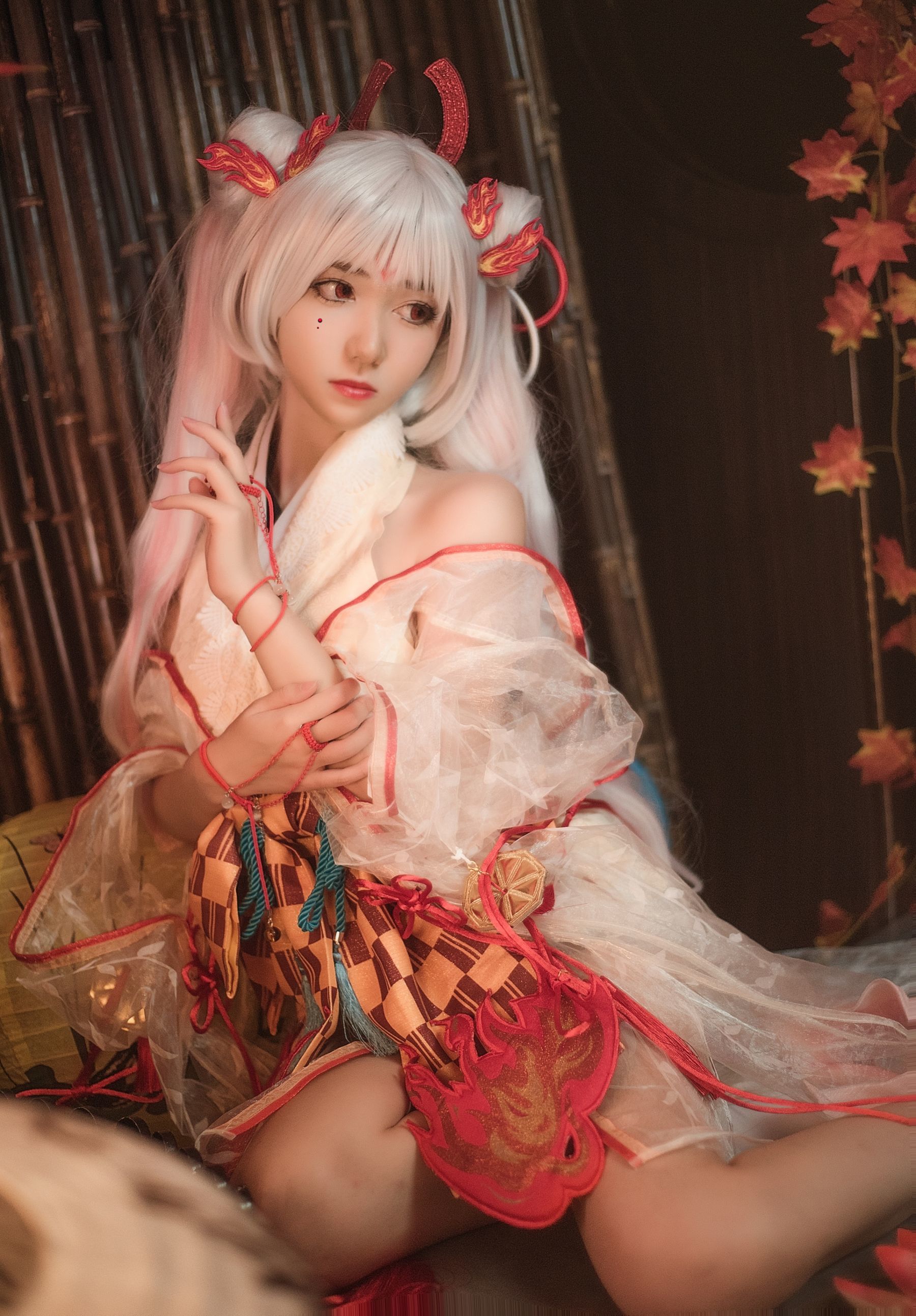 动漫博主南桃Momoko 不知火和服
