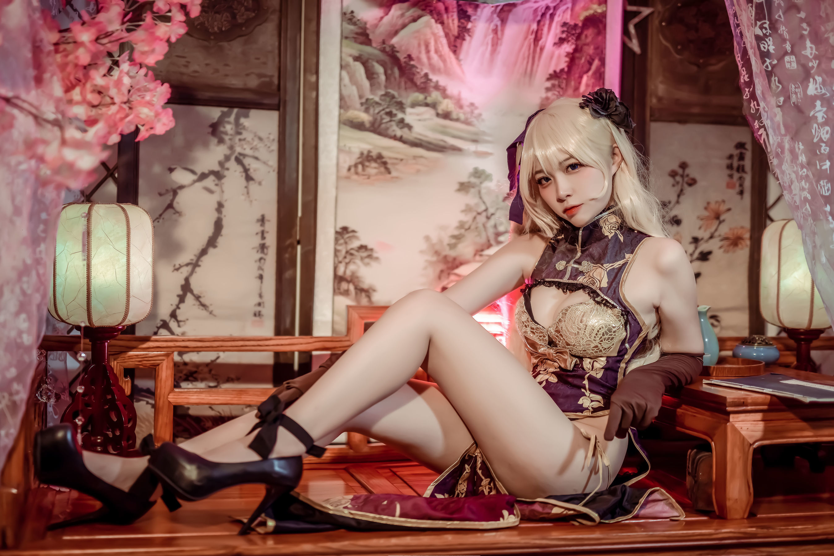 人气Coser二佐Nisa 金莲