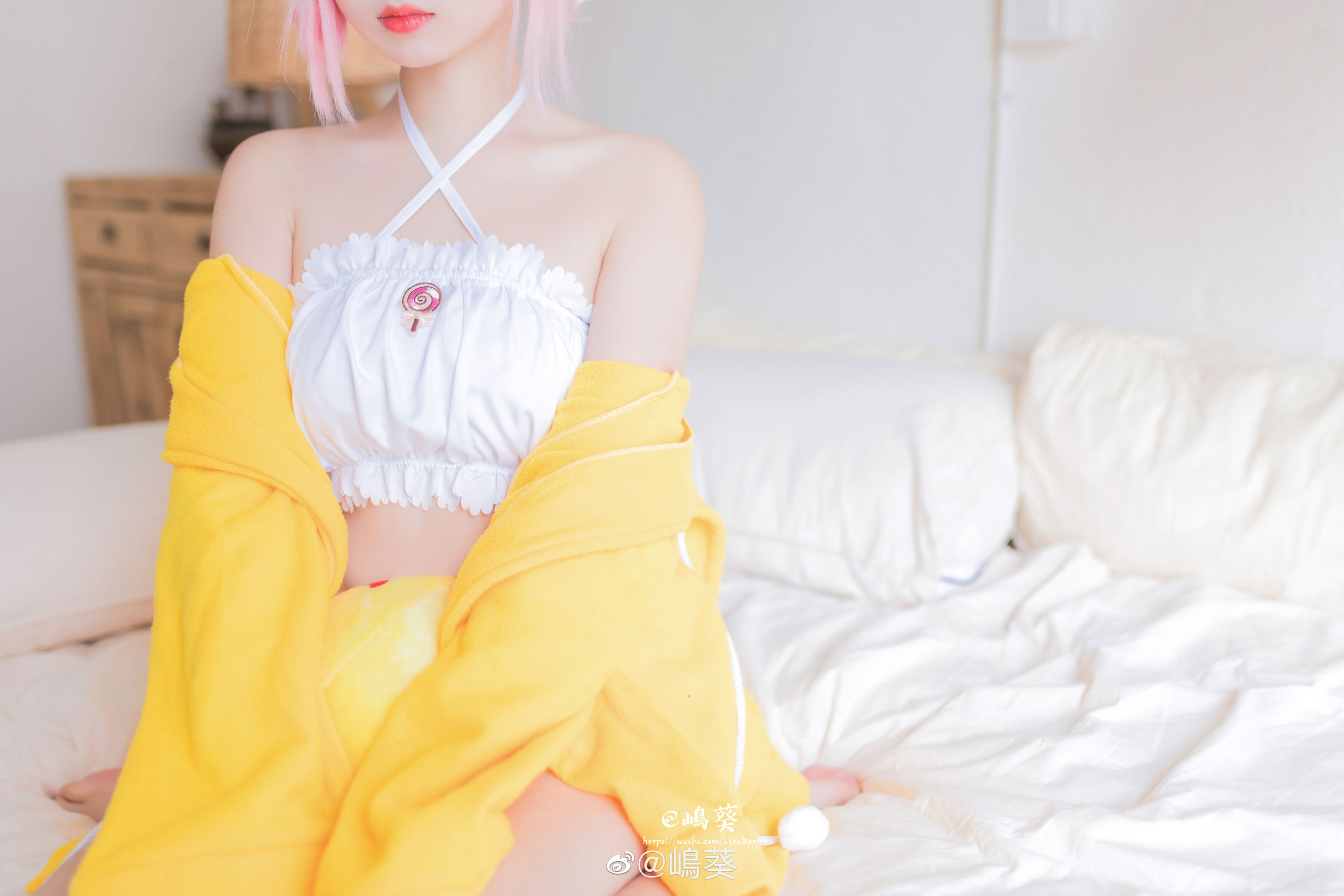 微博美女嶋葵 碧蓝航线 卯月 贪睡的天使
