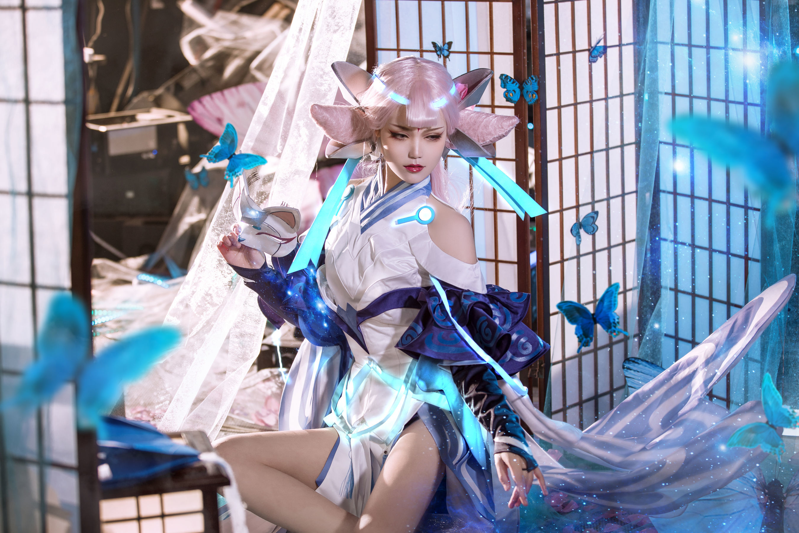 人气coser戚顾儿MIKI 王者荣耀 貂蝉