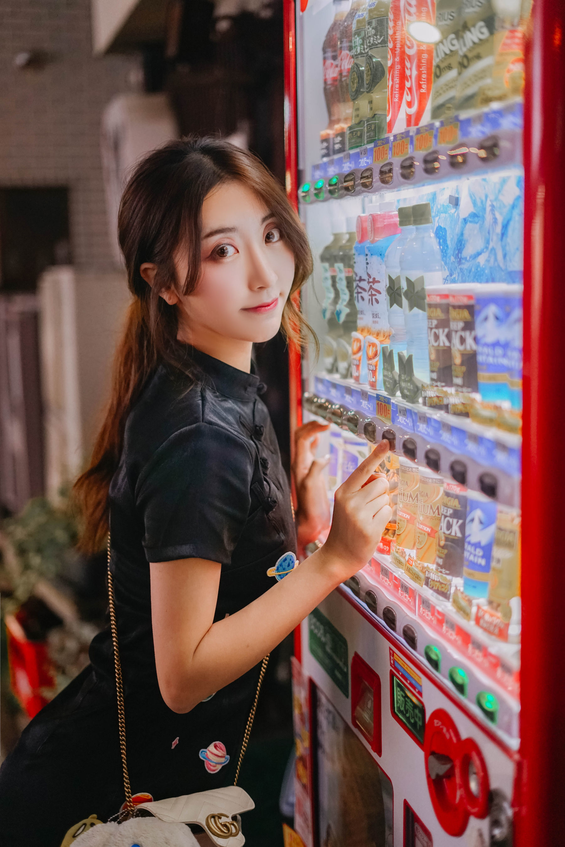 人气Coser黑川 旗袍
