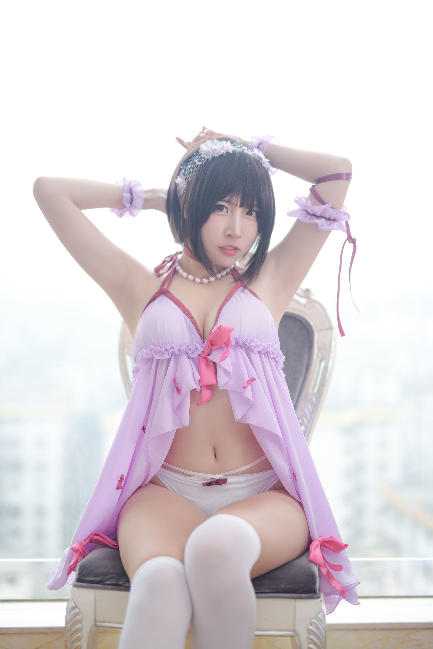 人气Coser二佐Nisa 加藤惠合集