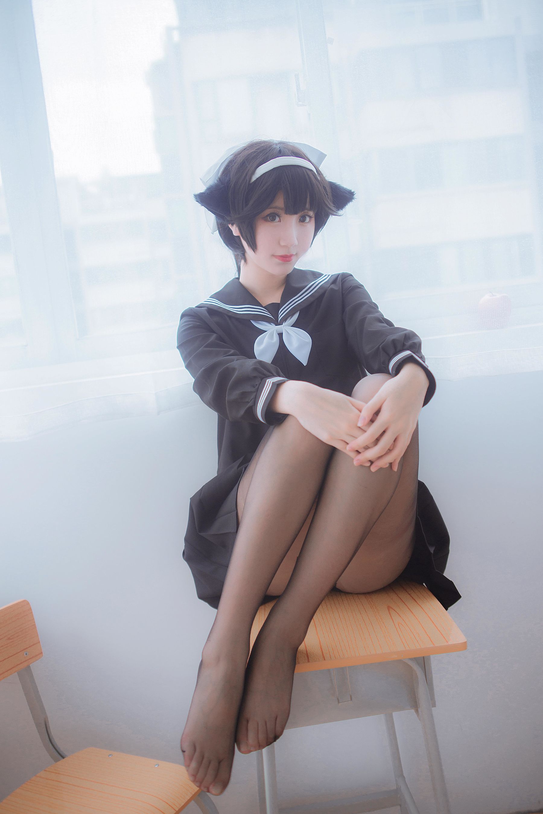 人气Coser黑川 獒犬制服